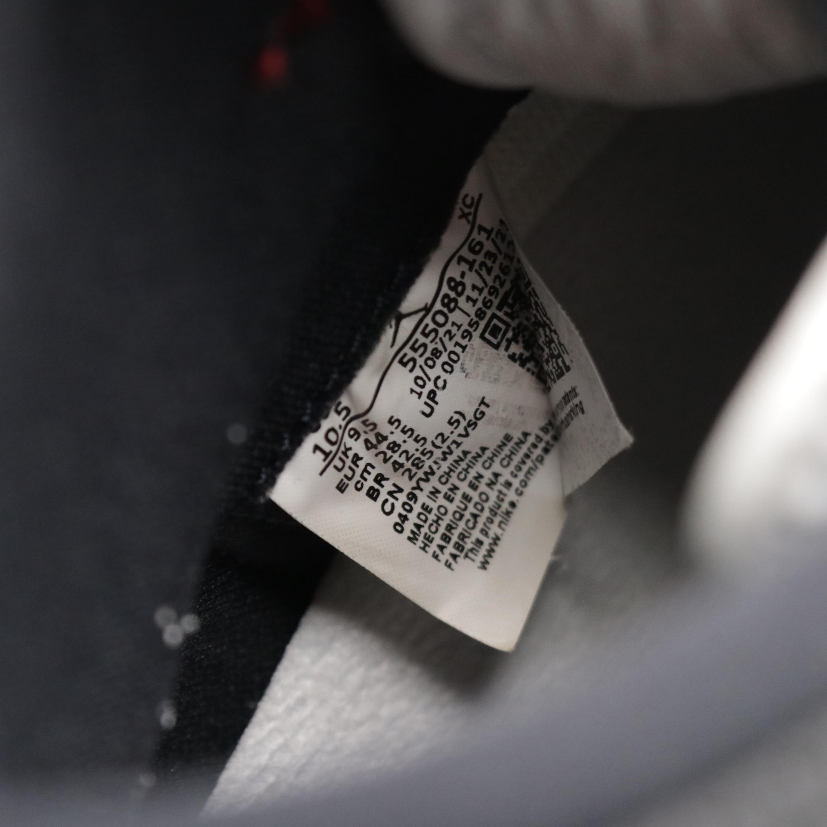 Men's Nike Air Jordan 1 Retro Mid OG Sneakers in University Red, White & Black