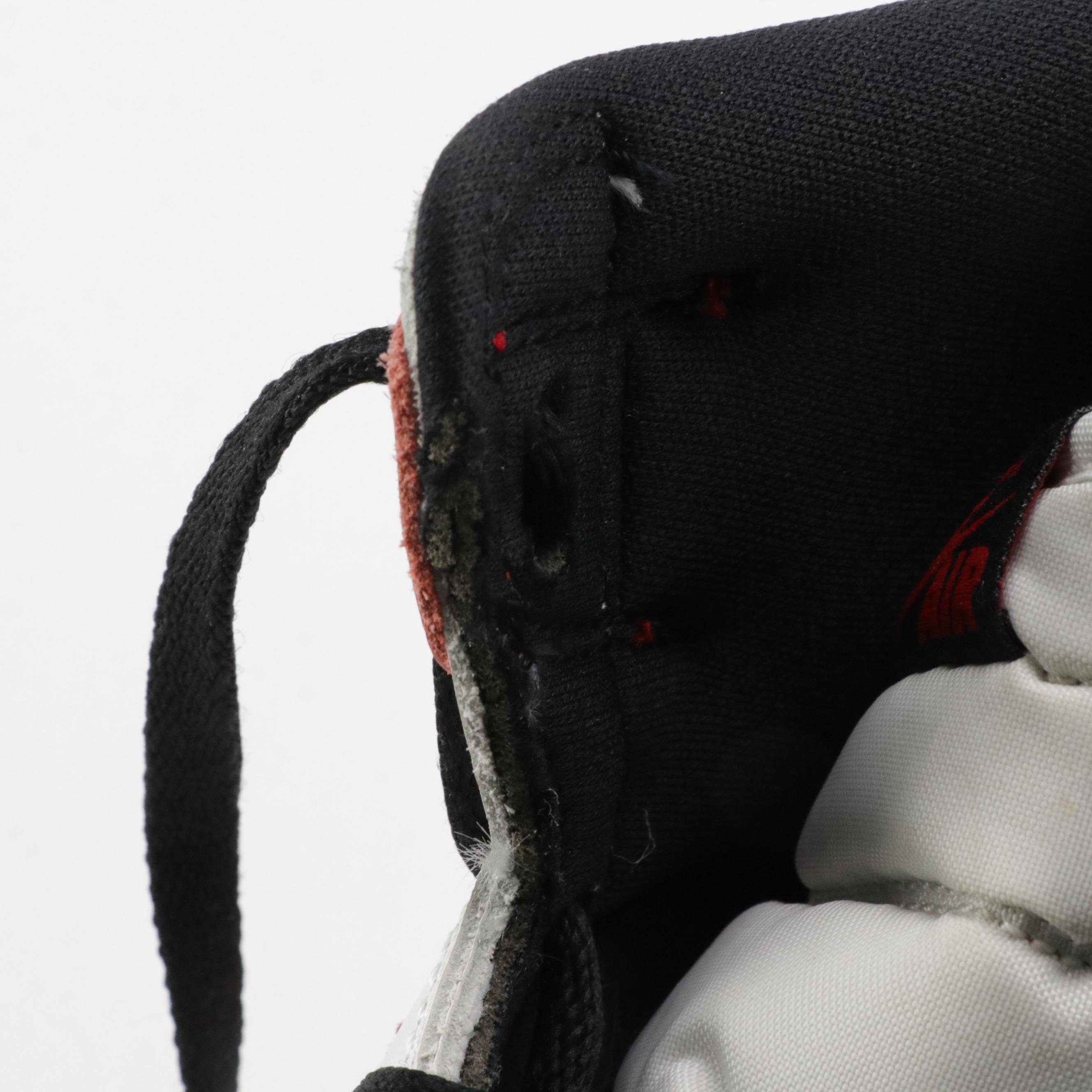 Men's Nike Air Jordan 1 Retro Mid OG Sneakers in University Red, White & Black