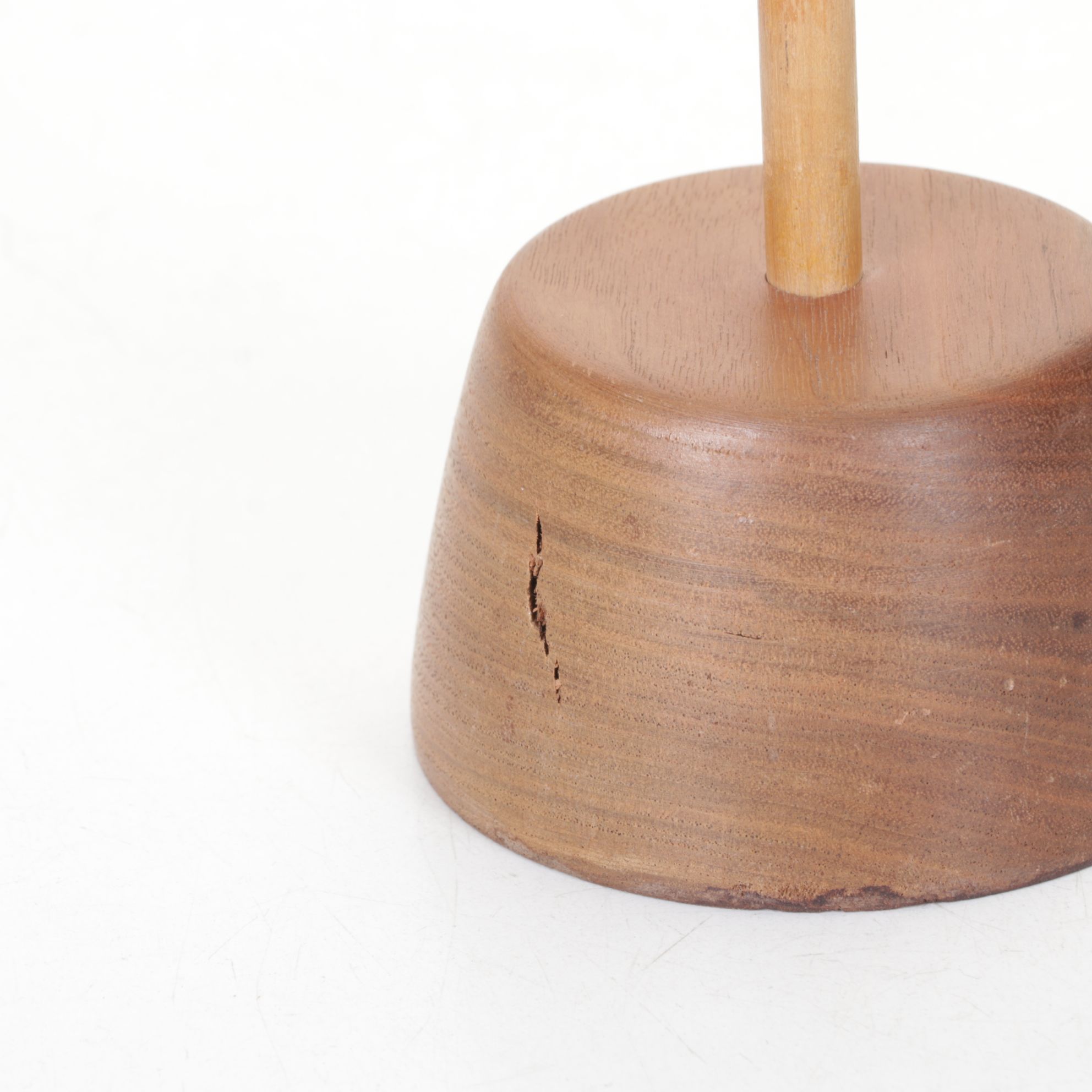 Carved Wood Caricature Bust