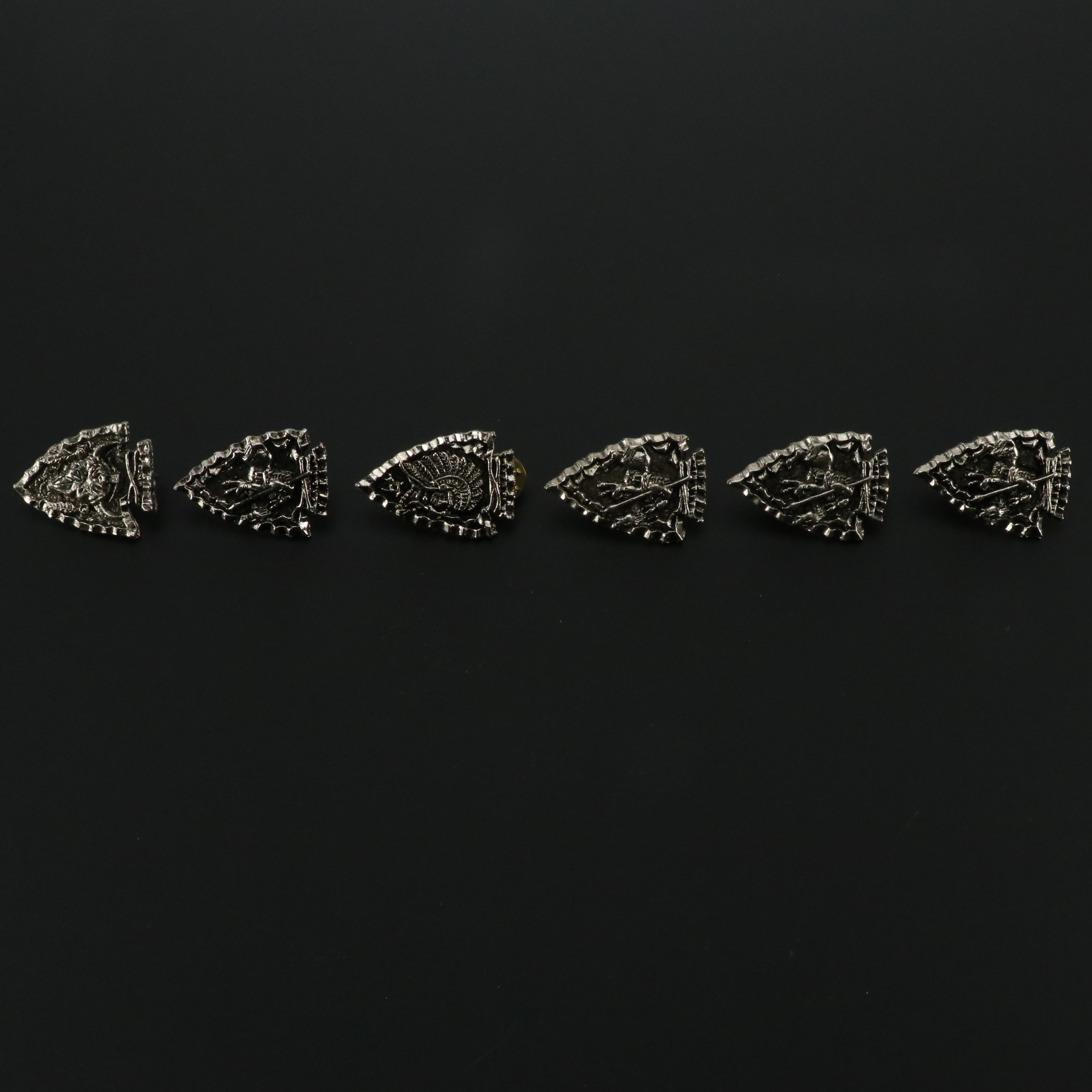 Knight on Horse Metal Pins