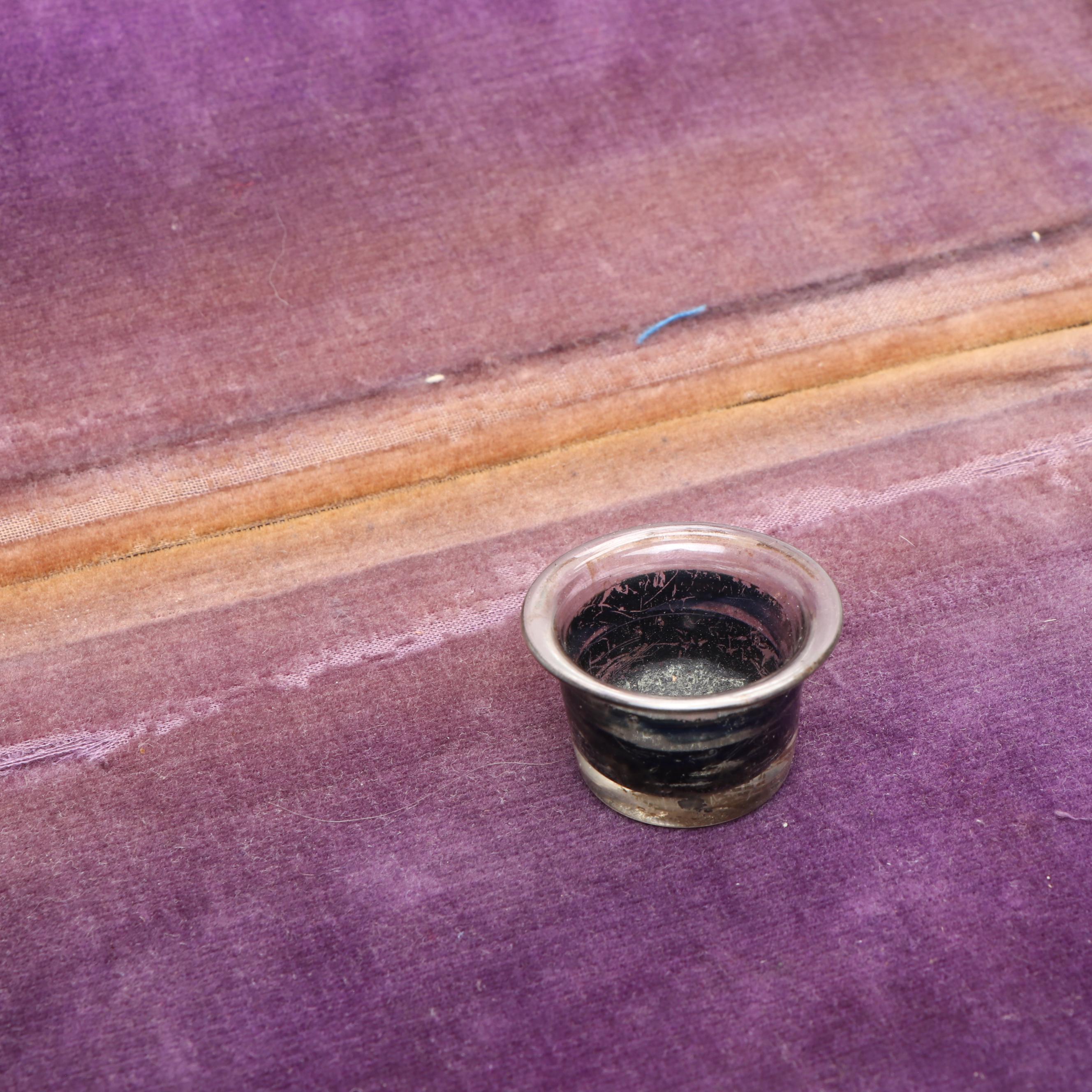 Victorian Rosewood and Brass Inlay Lap Desk, Mid to Late 19th Century