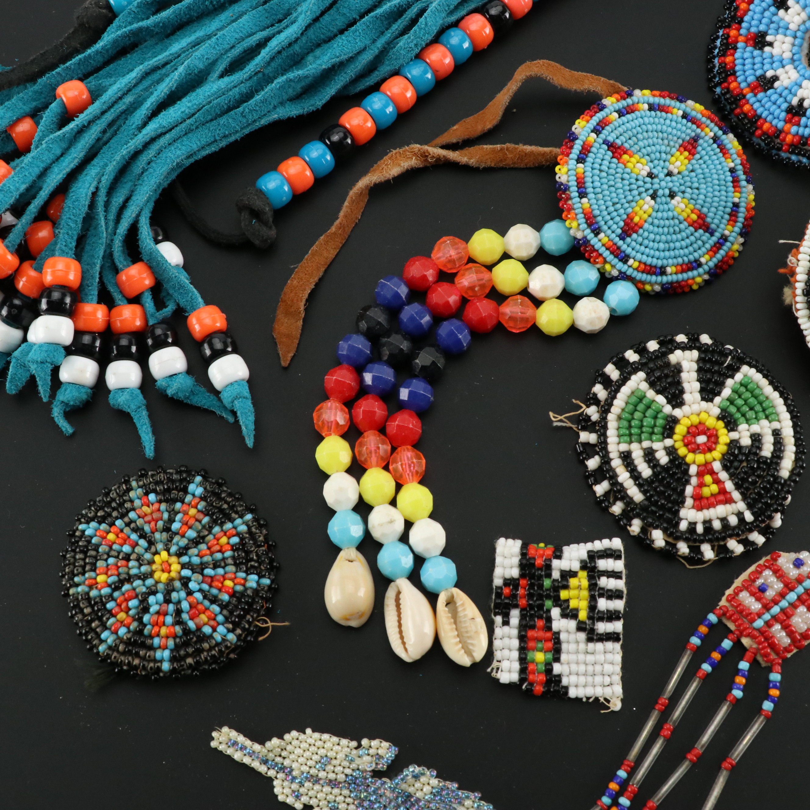 Hand-Beaded Southwestern Style Accessories