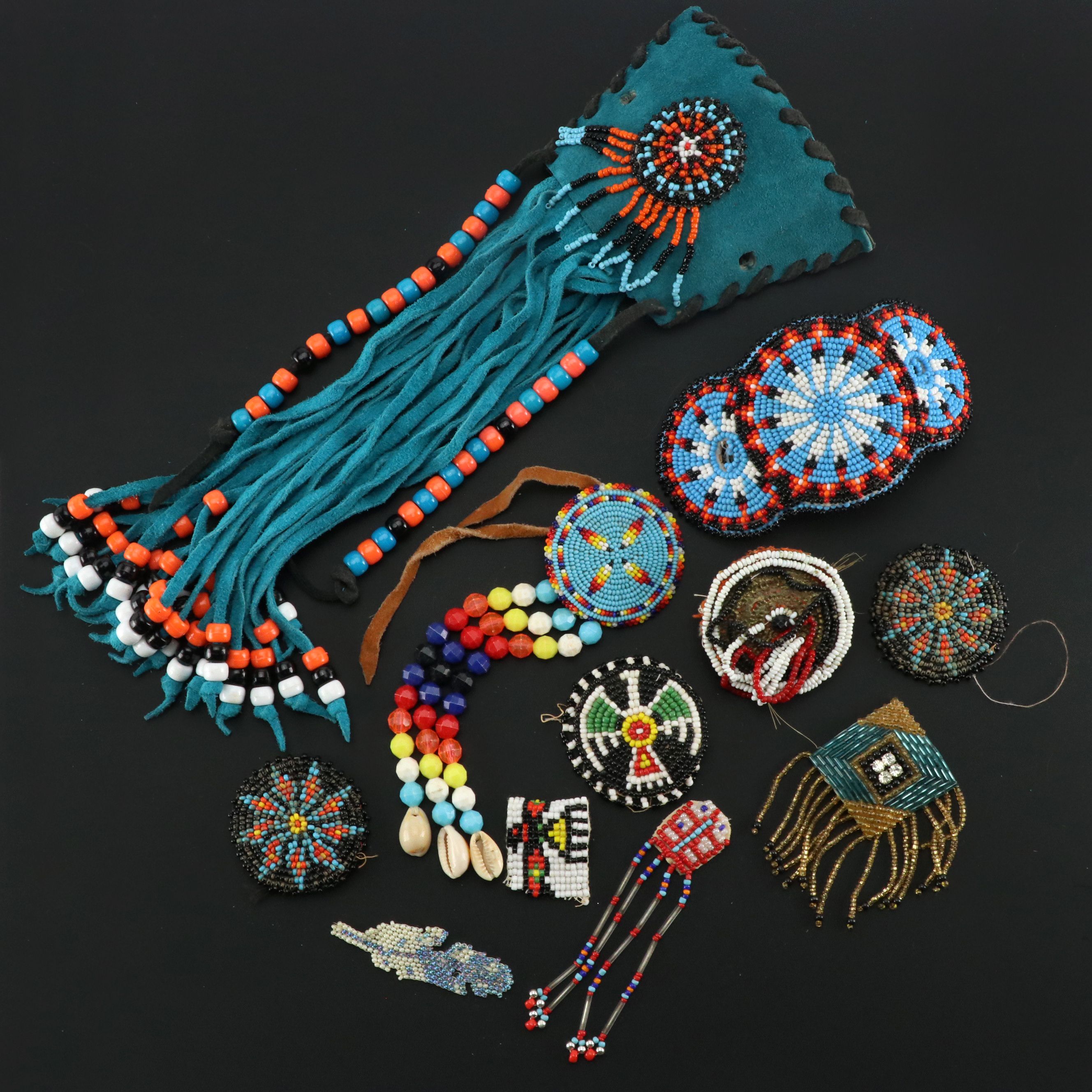 Hand-Beaded Southwestern Style Accessories
