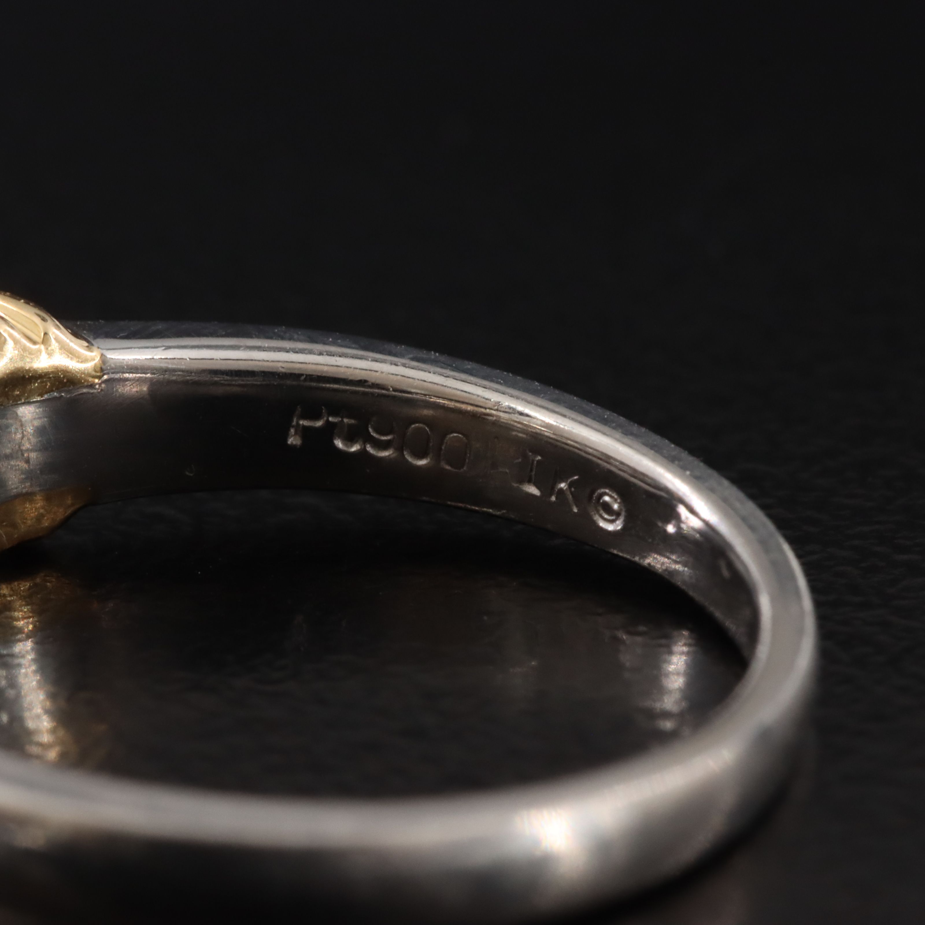 Platinum 0.45 CTW Diamond Channel Set Band with 14K Accents