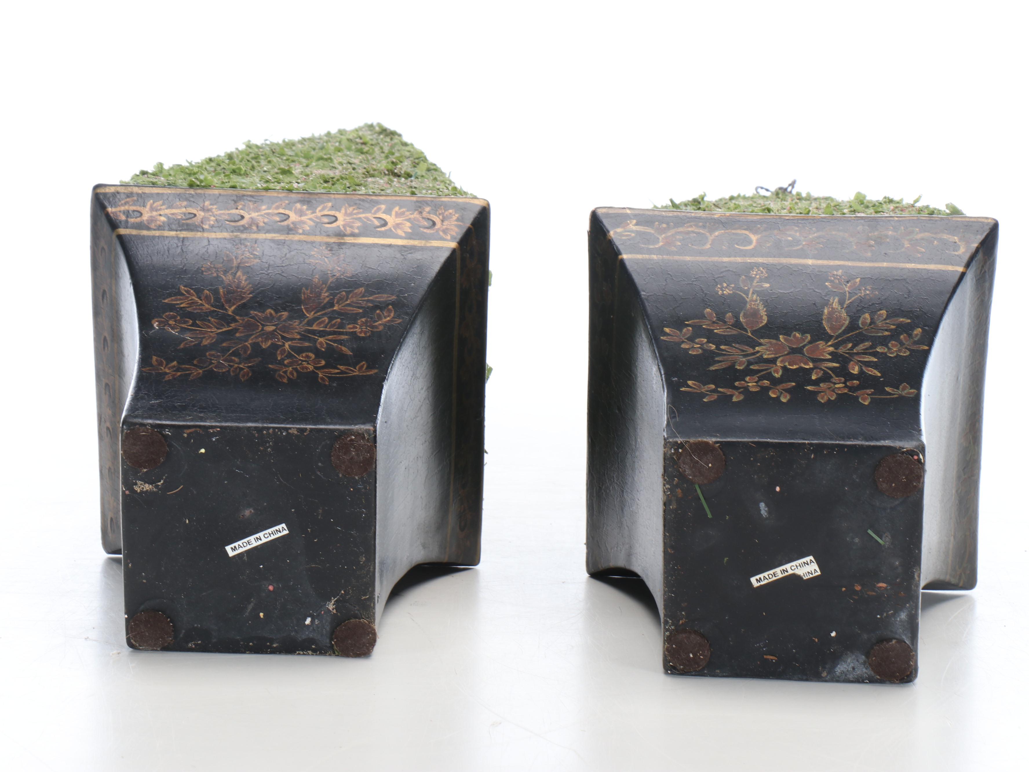 Shepard's Hook Plant Hangers, Faux Topiaries, and More Artificial Plants