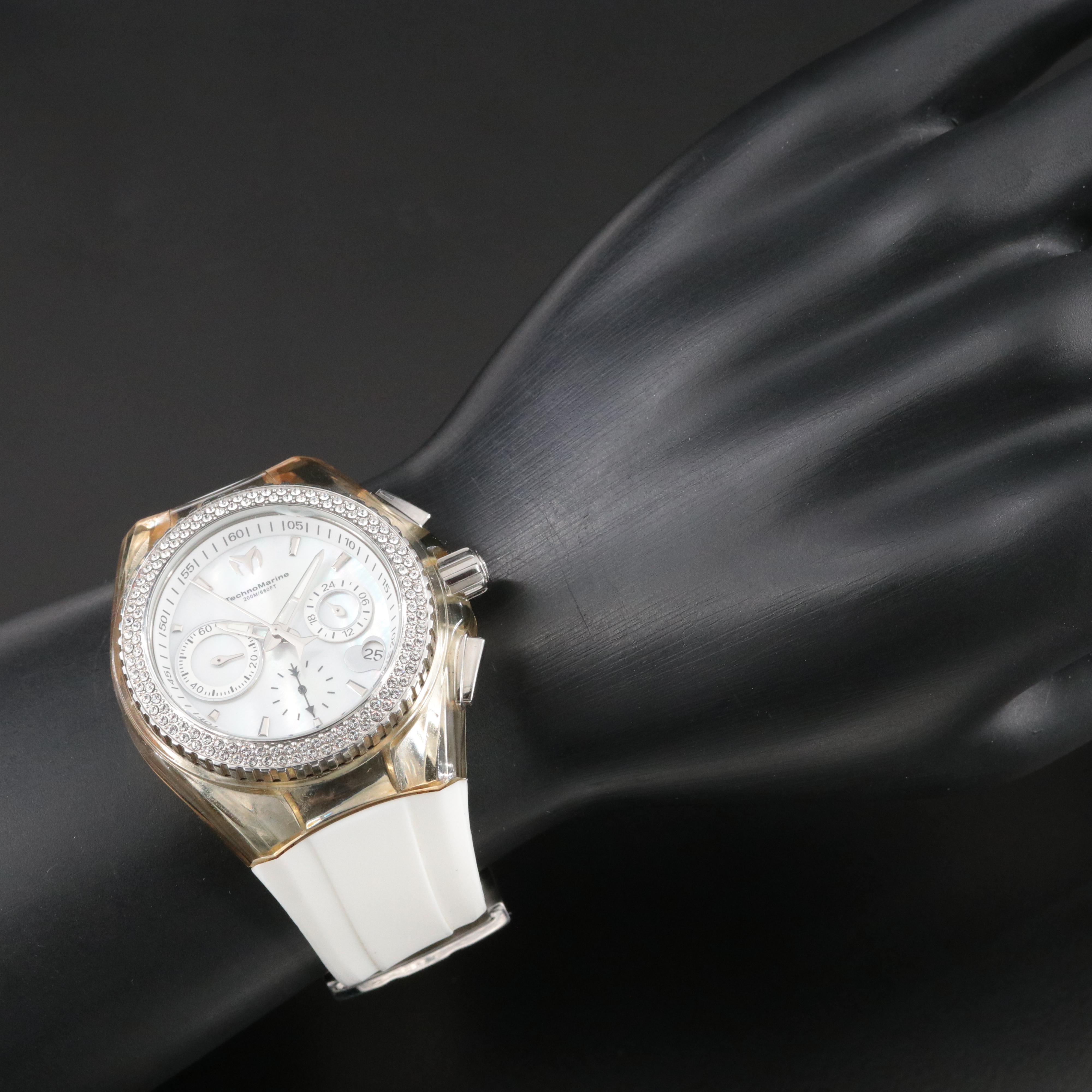 TechnoMarine Cruise Valentine Mother-of-Pearl and Quartz Watch 20089139