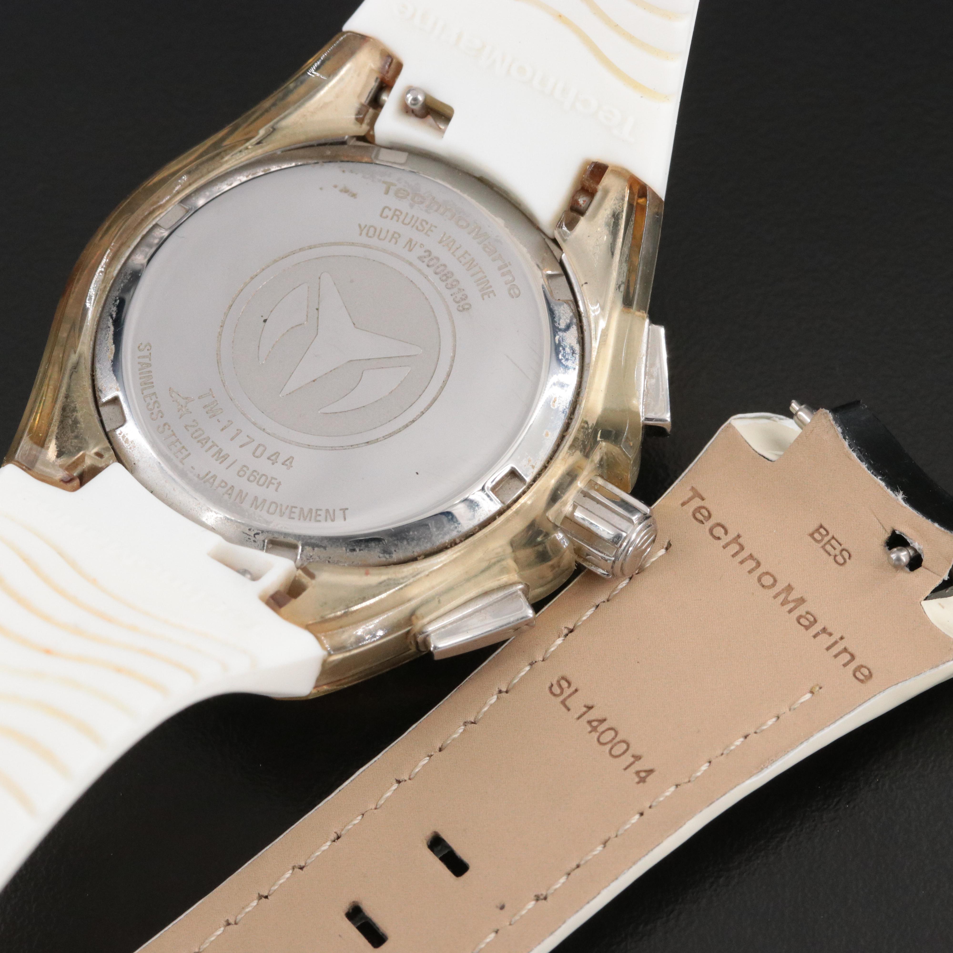 TechnoMarine Cruise Valentine Mother-of-Pearl and Quartz Watch 20089139