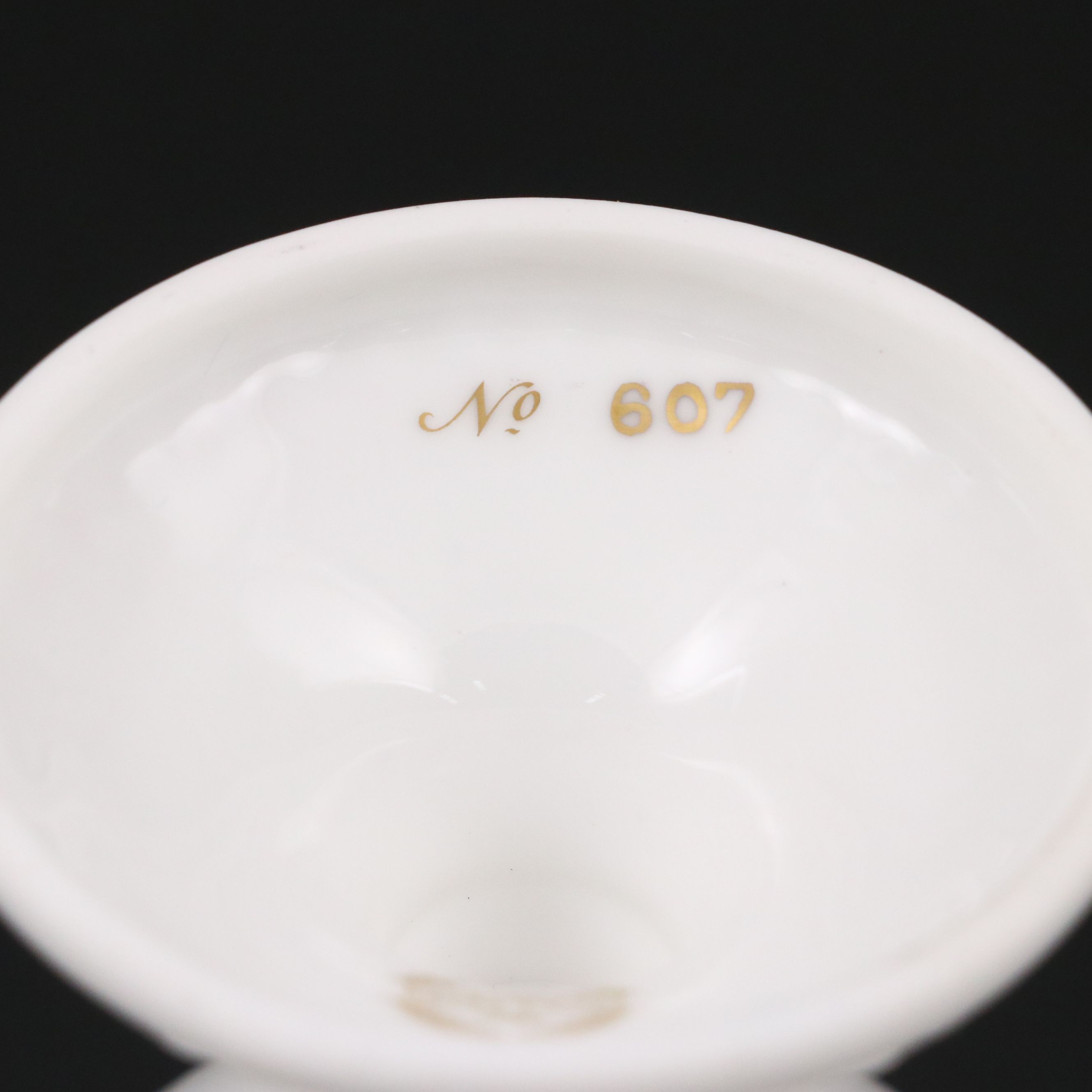 Minton "The Emperor's Garden" English Bone China Egg with Stand