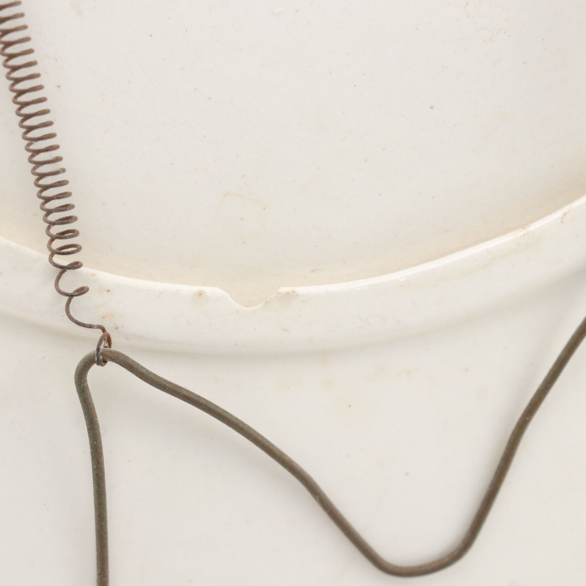 Rolland Karshner Gilt Accented Geometric Animal Plate, 1959