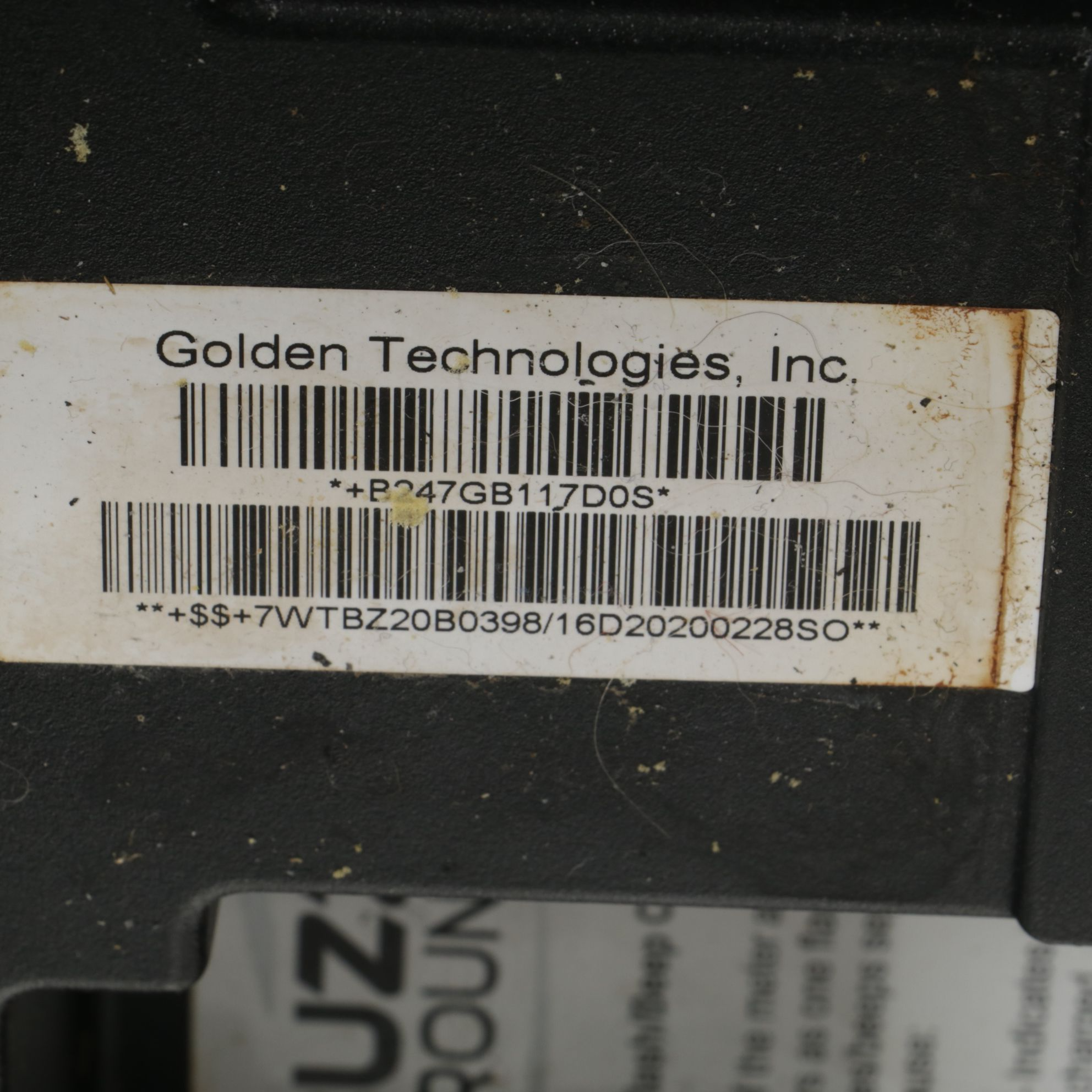 Golden Buzz Around XL Battery-Powered Three Wheeler