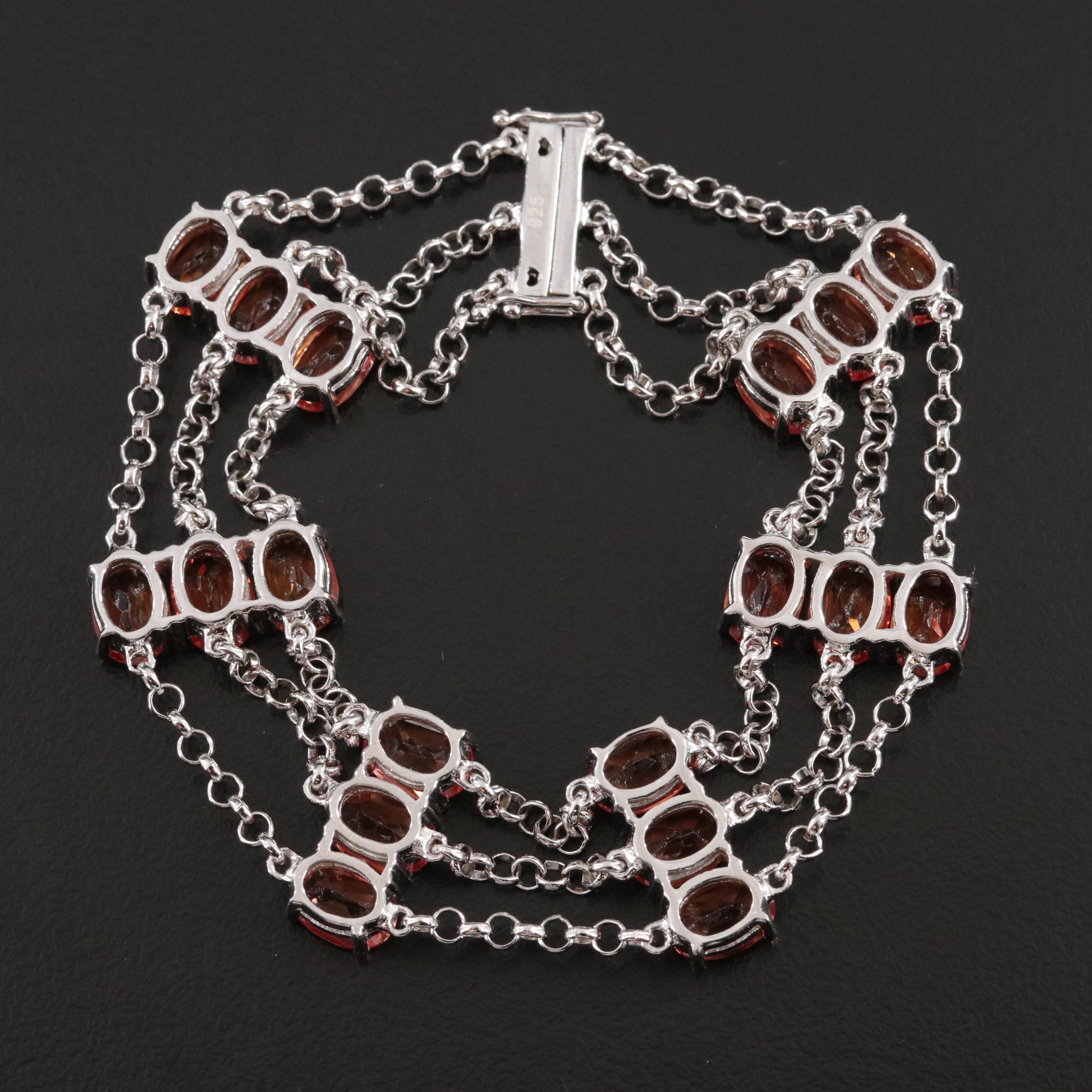 Sterling Sapphire Bracelet