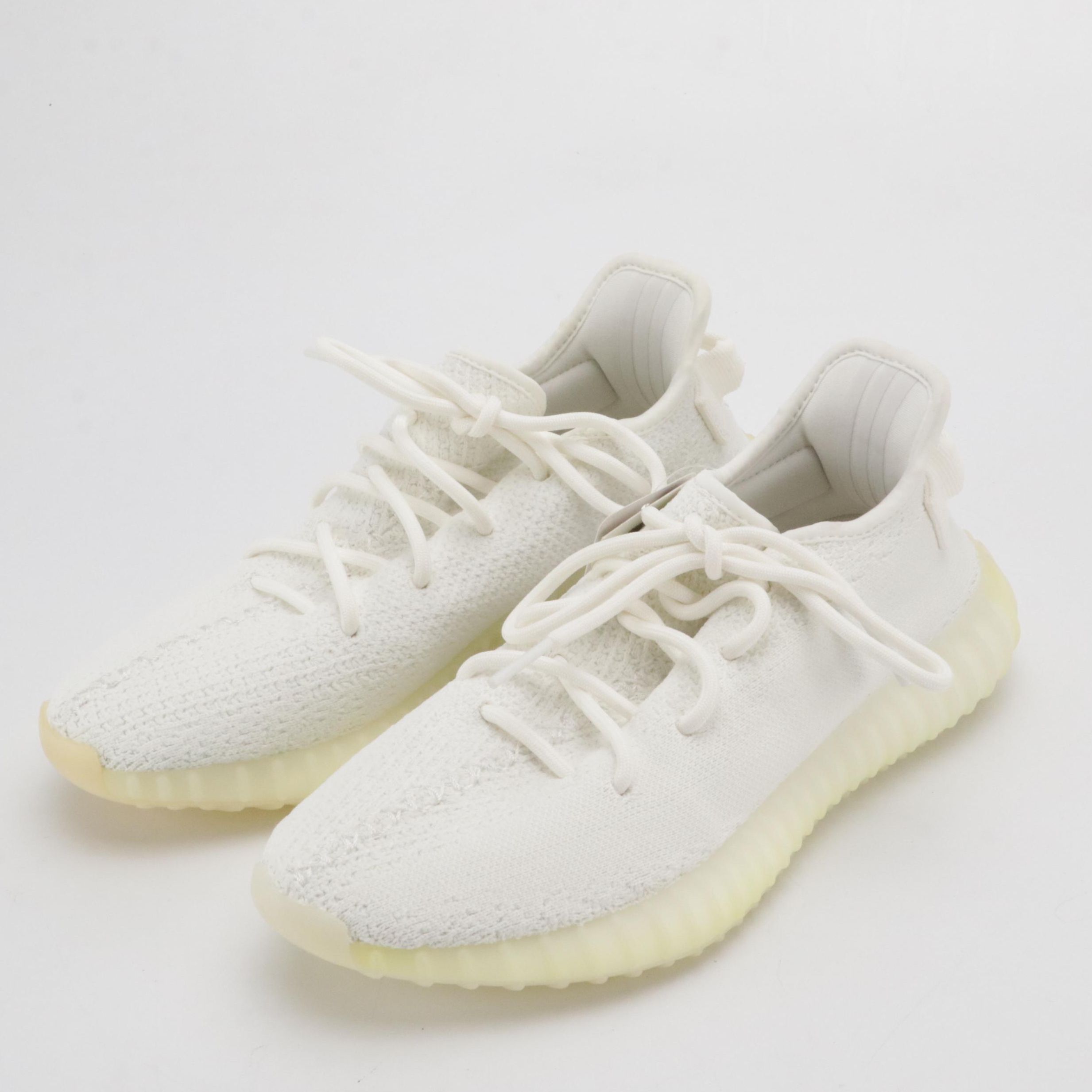 Men's Adidas Yeezy Boost 350 V2 White Sneakers in Box