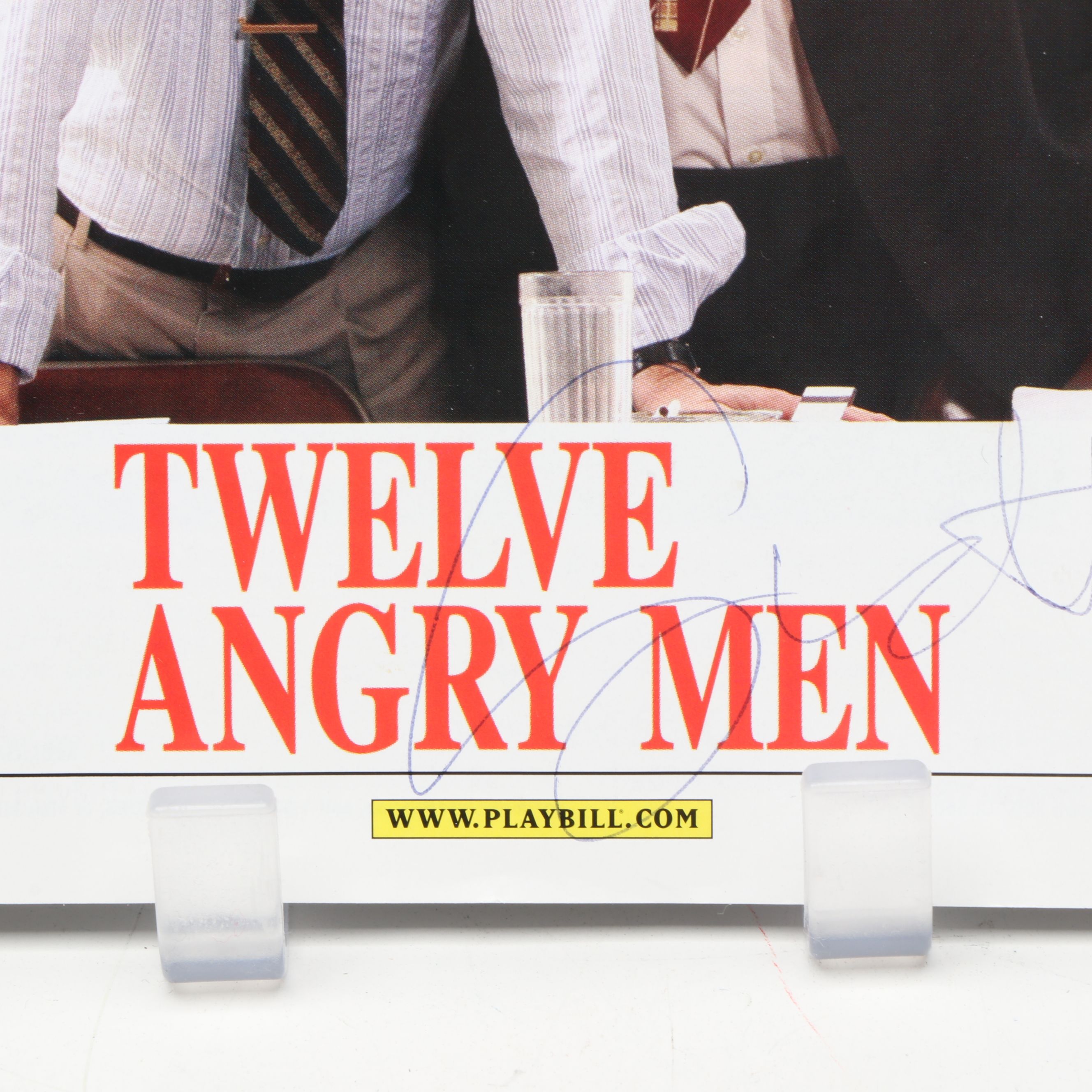 Signed "Twelve Angry Men" Aronoff Center Playbill, 2007
