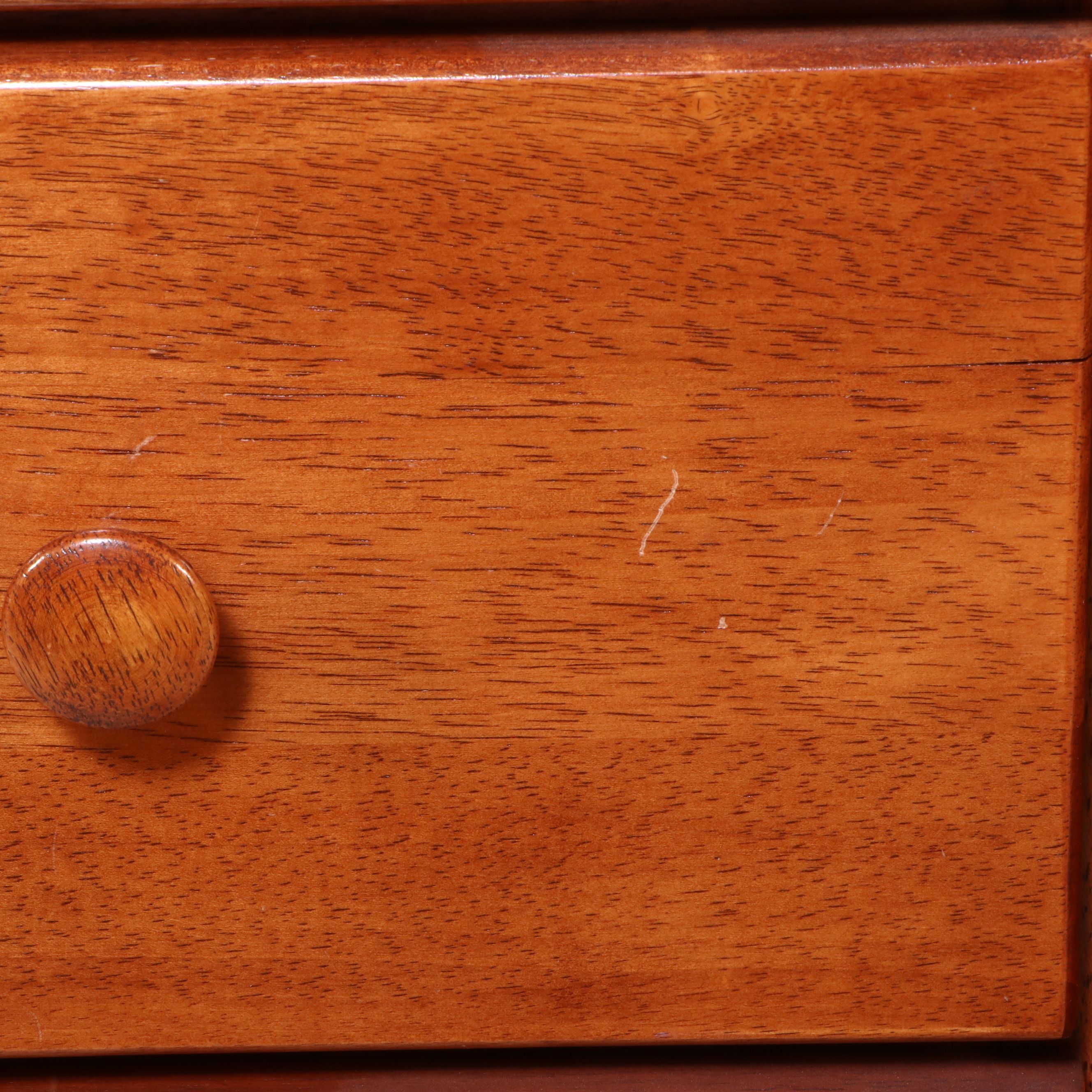 Crafts Style Cherry Five-Drawer Chest