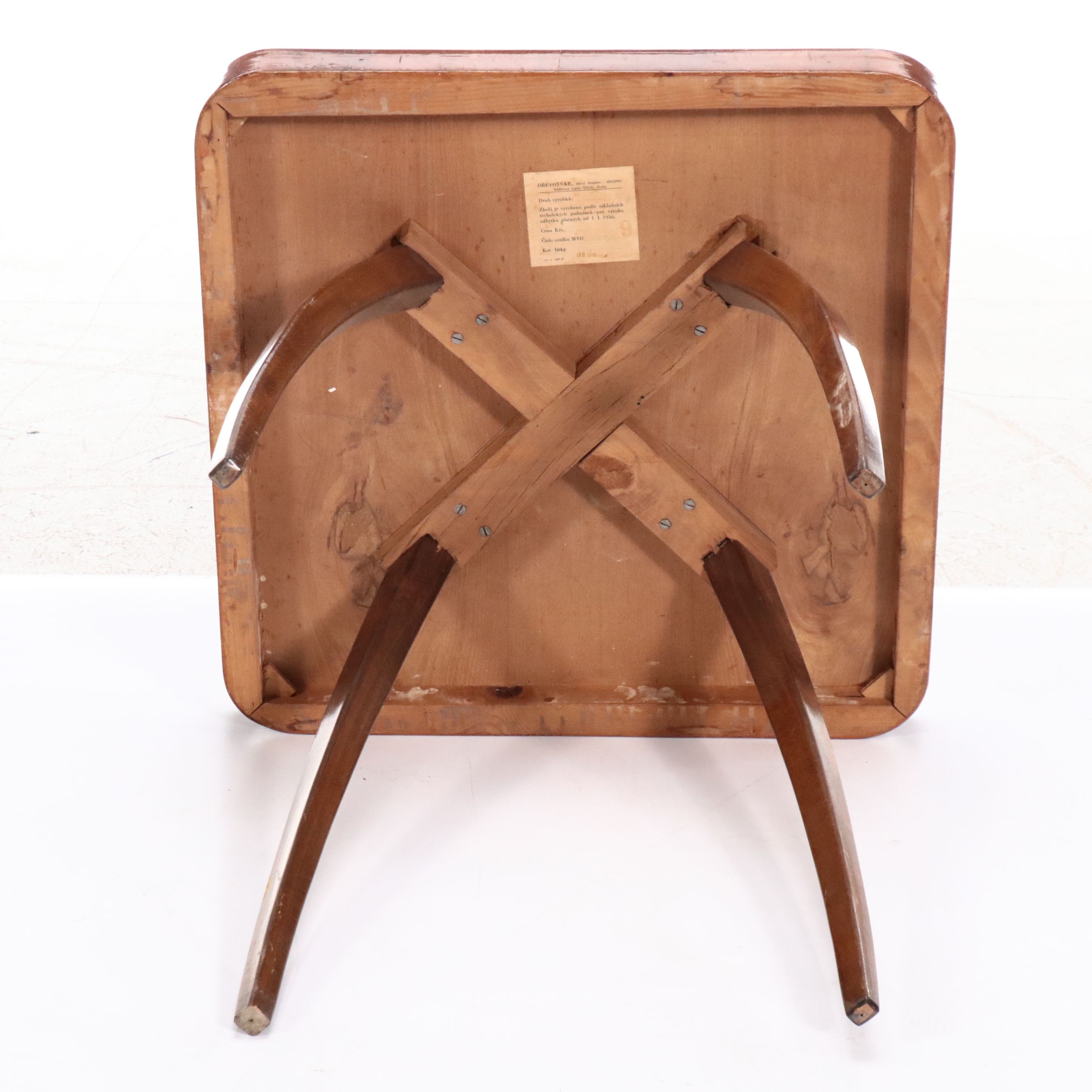 Jindřich Halabala Art Deco "Spider" Table, 1940s