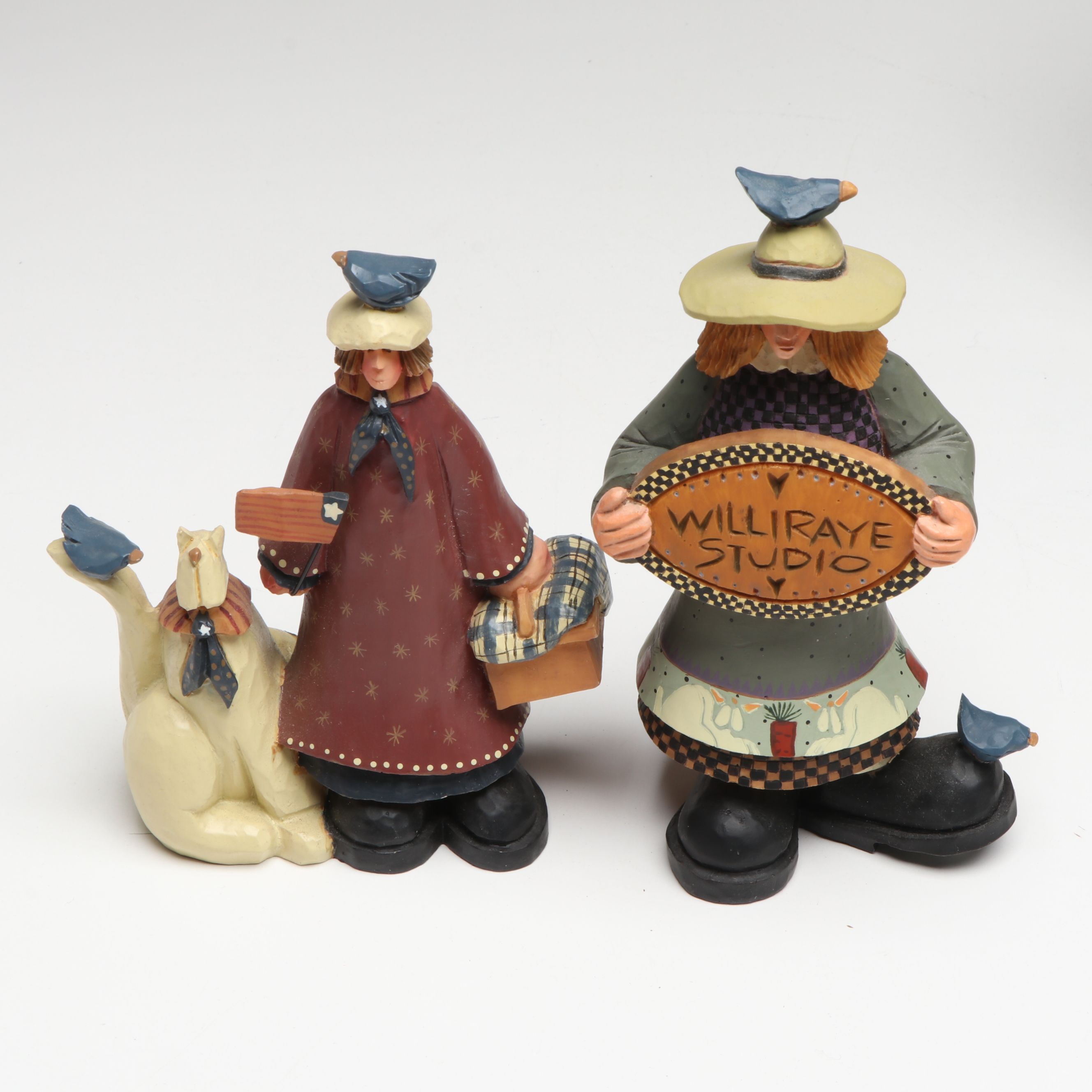 Williraye Studio Folk Art Resin Décor