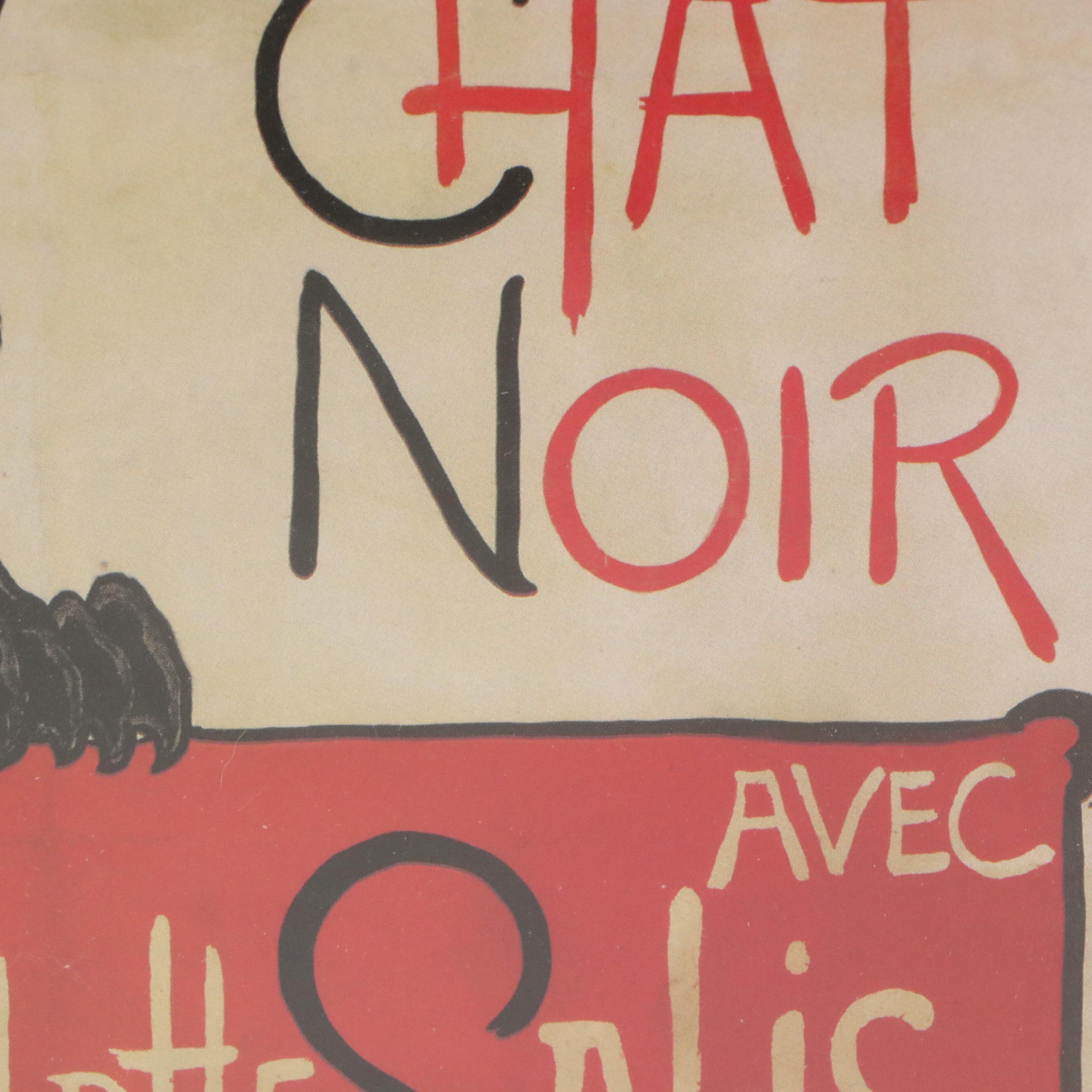 After Théophile Steinlen Offset Lithograph Vintage Ads, Mid to Late 20th Century