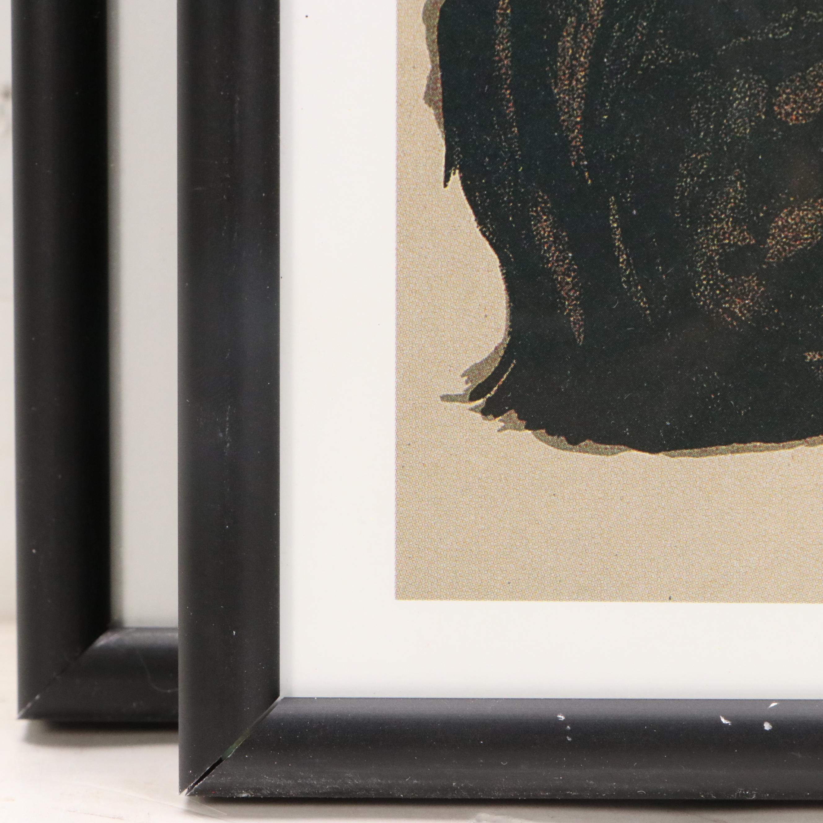 After Théophile Steinlen Offset Lithograph Vintage Ads, Mid to Late 20th Century