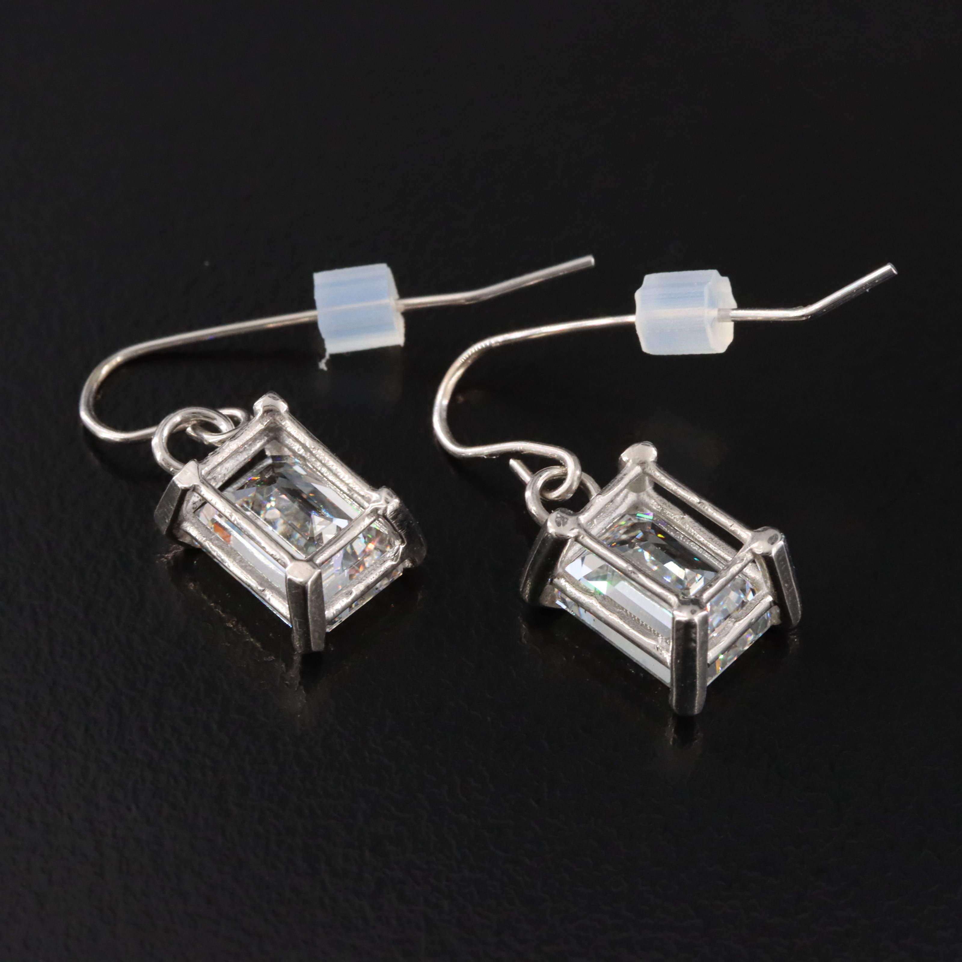 14K 5.64 CTW Lab Grown Diamond Earrings with IGI Reports