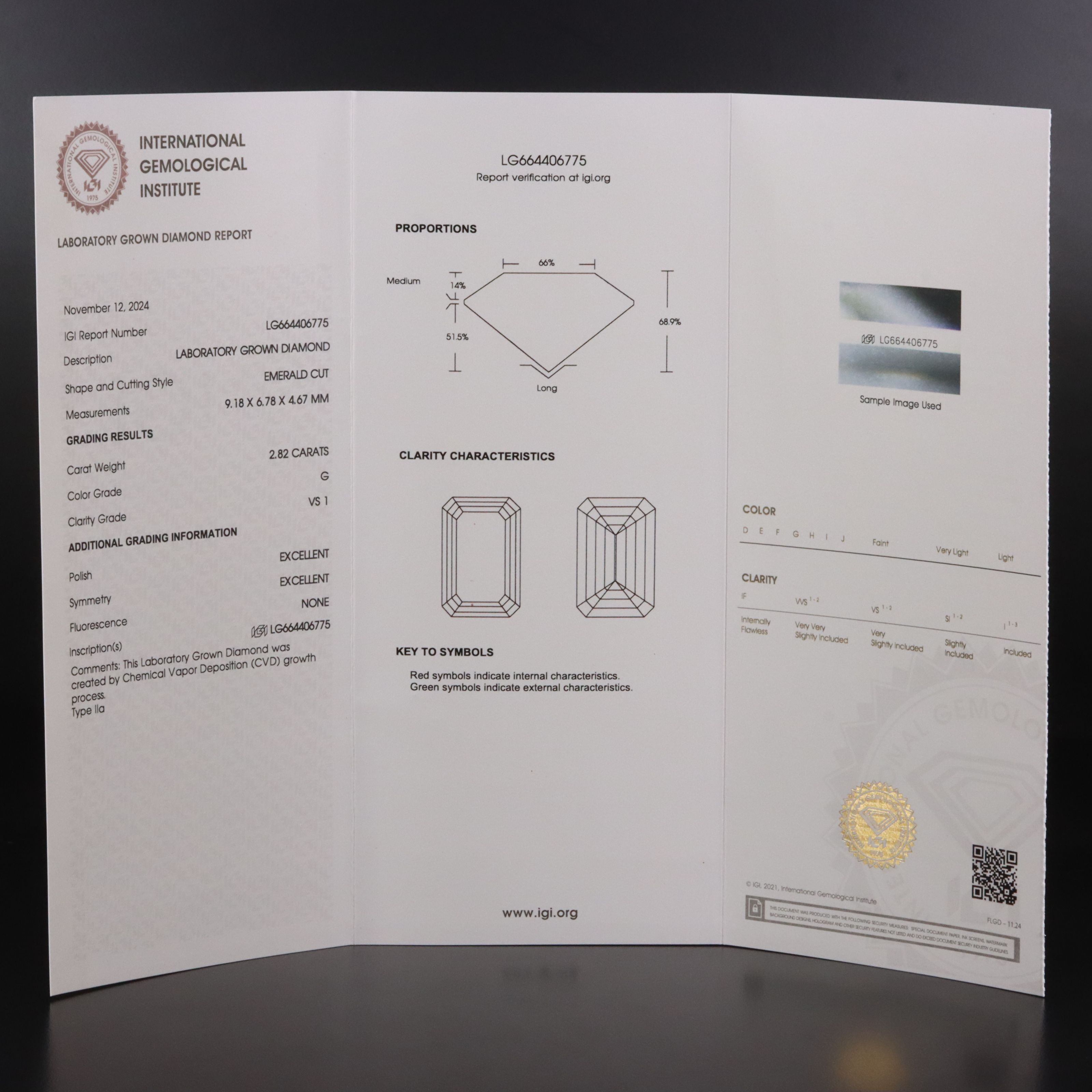 14K 5.64 CTW Lab Grown Diamond Earrings with IGI Reports