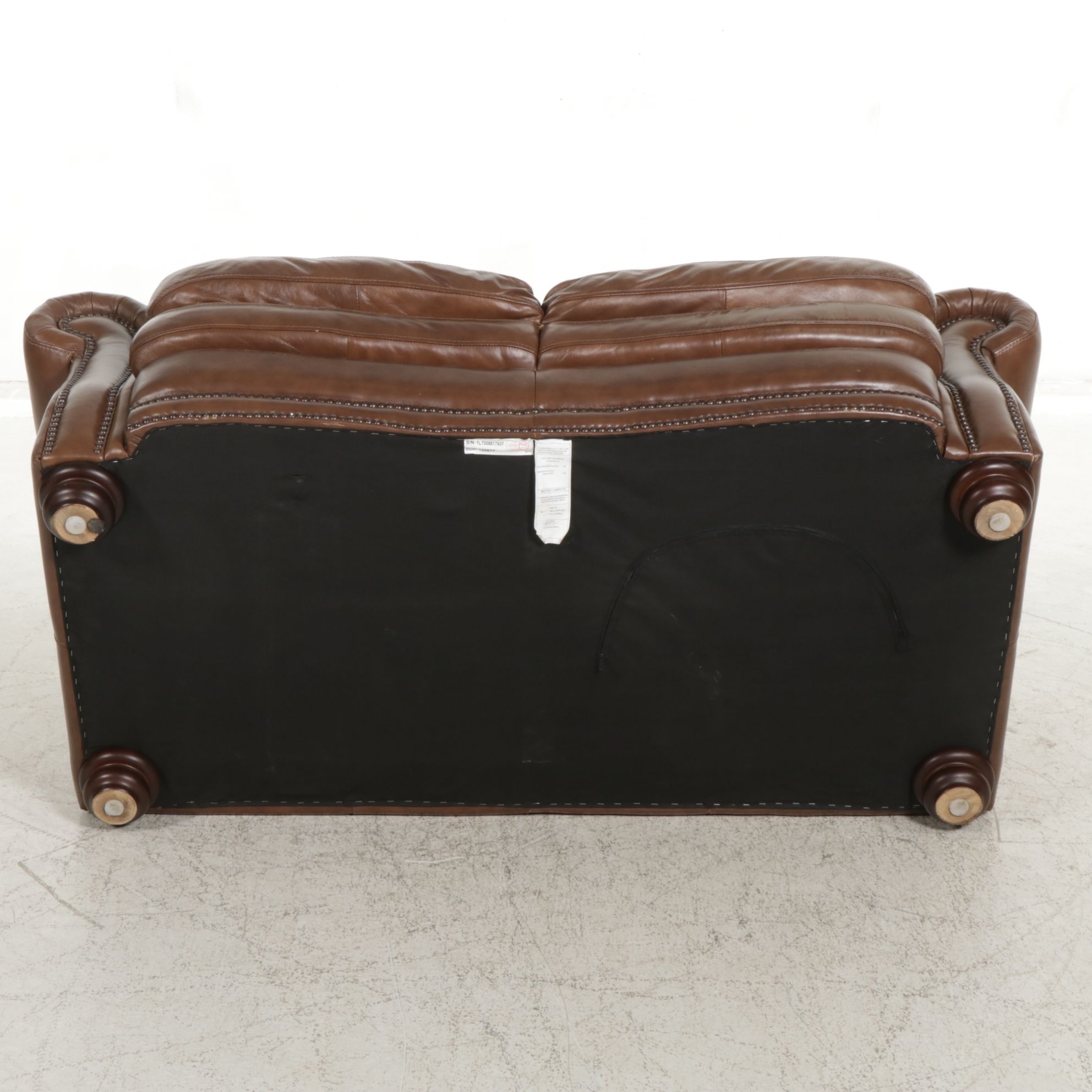 Superb Creation Leather Upholstered Sofa and Loveseat