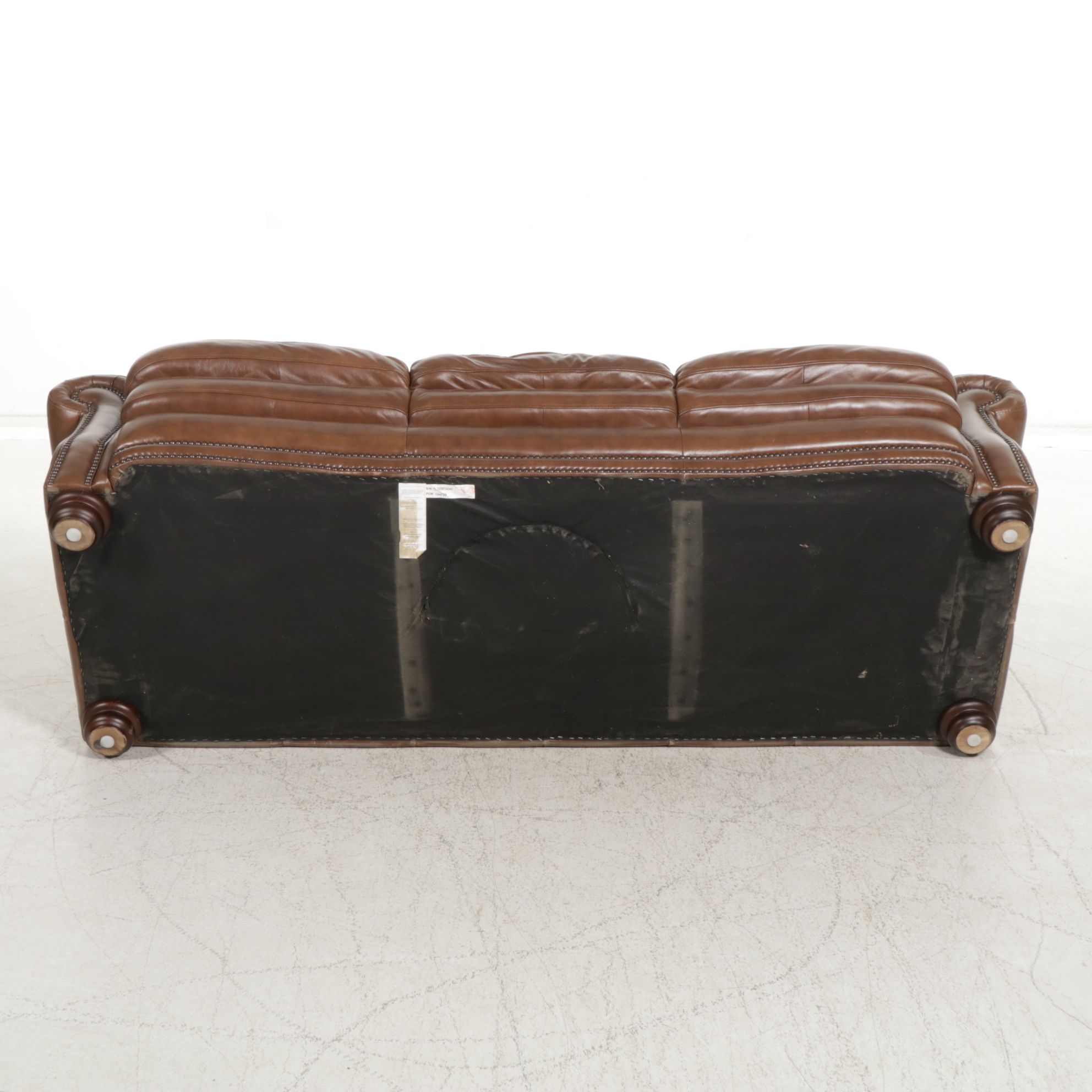 Superb Creation Leather Upholstered Sofa and Loveseat