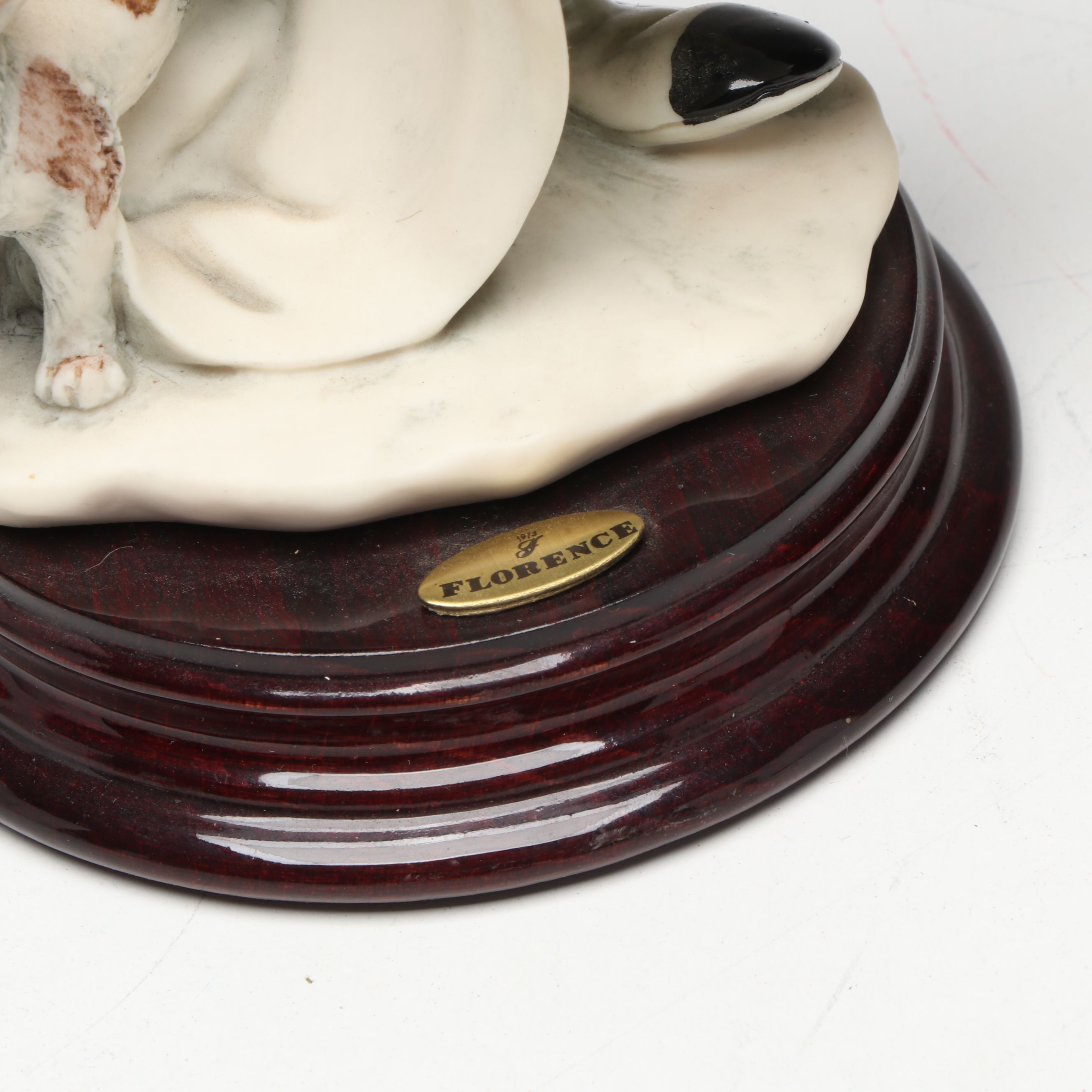 Giuseppe Armani Italian Bisque Clowns with Dogs