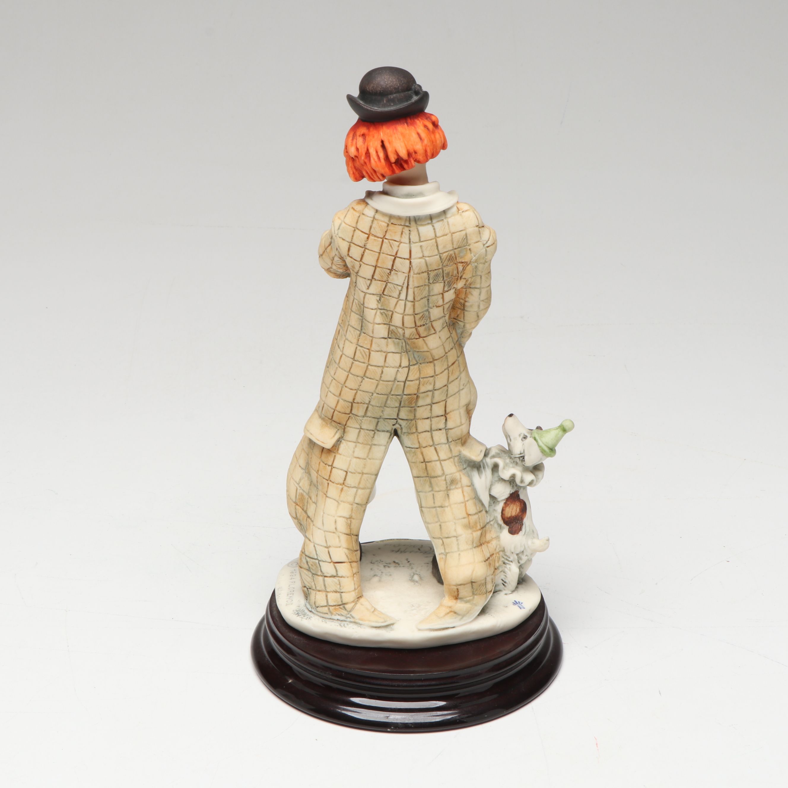 Giuseppe Armani Italian Bisque Clowns with Dogs