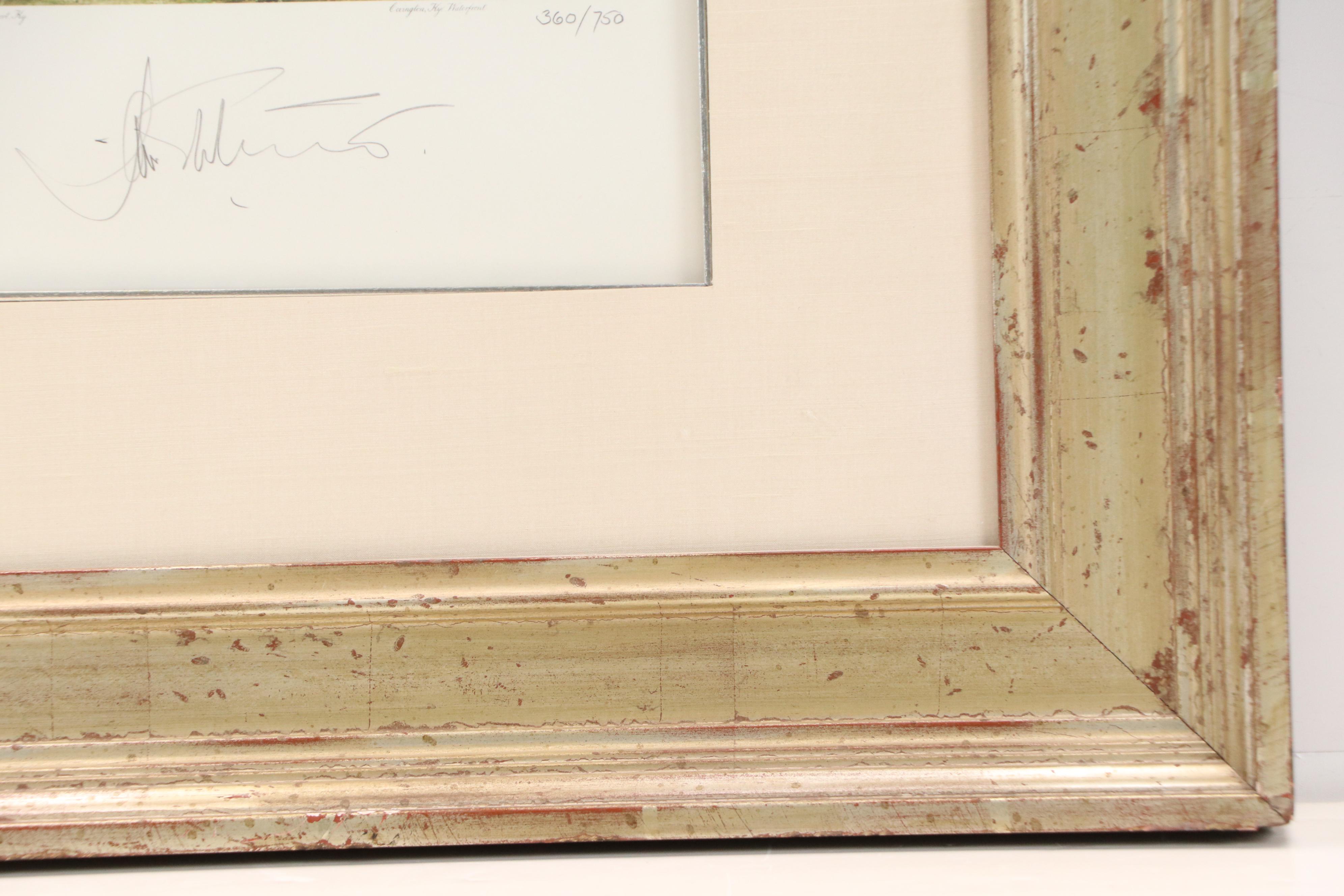 After John Stobart Offset Lithograph "The Queen City of the West in 1876"