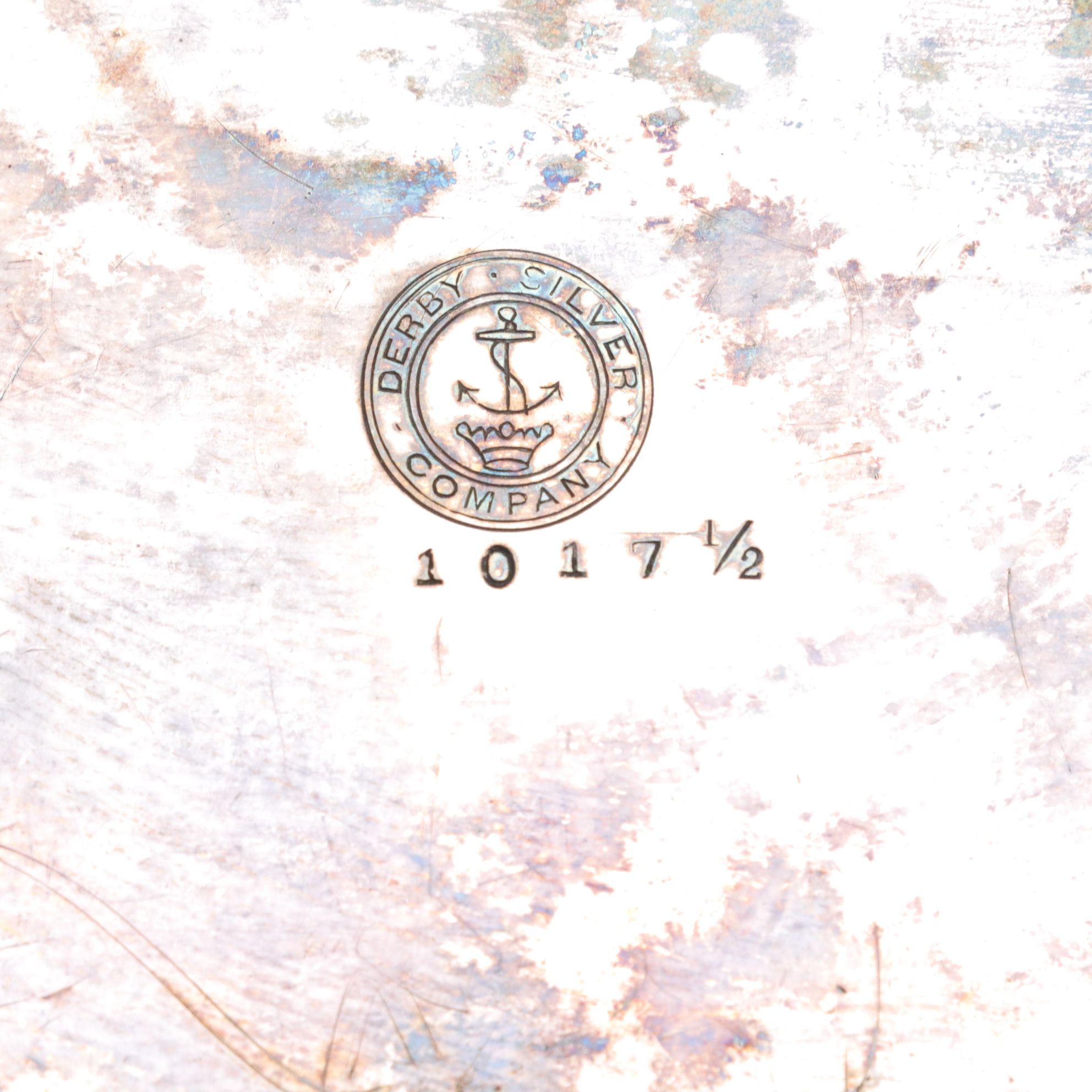 Sterling Silver Serving Spoon with Silver Plate and Glass Items