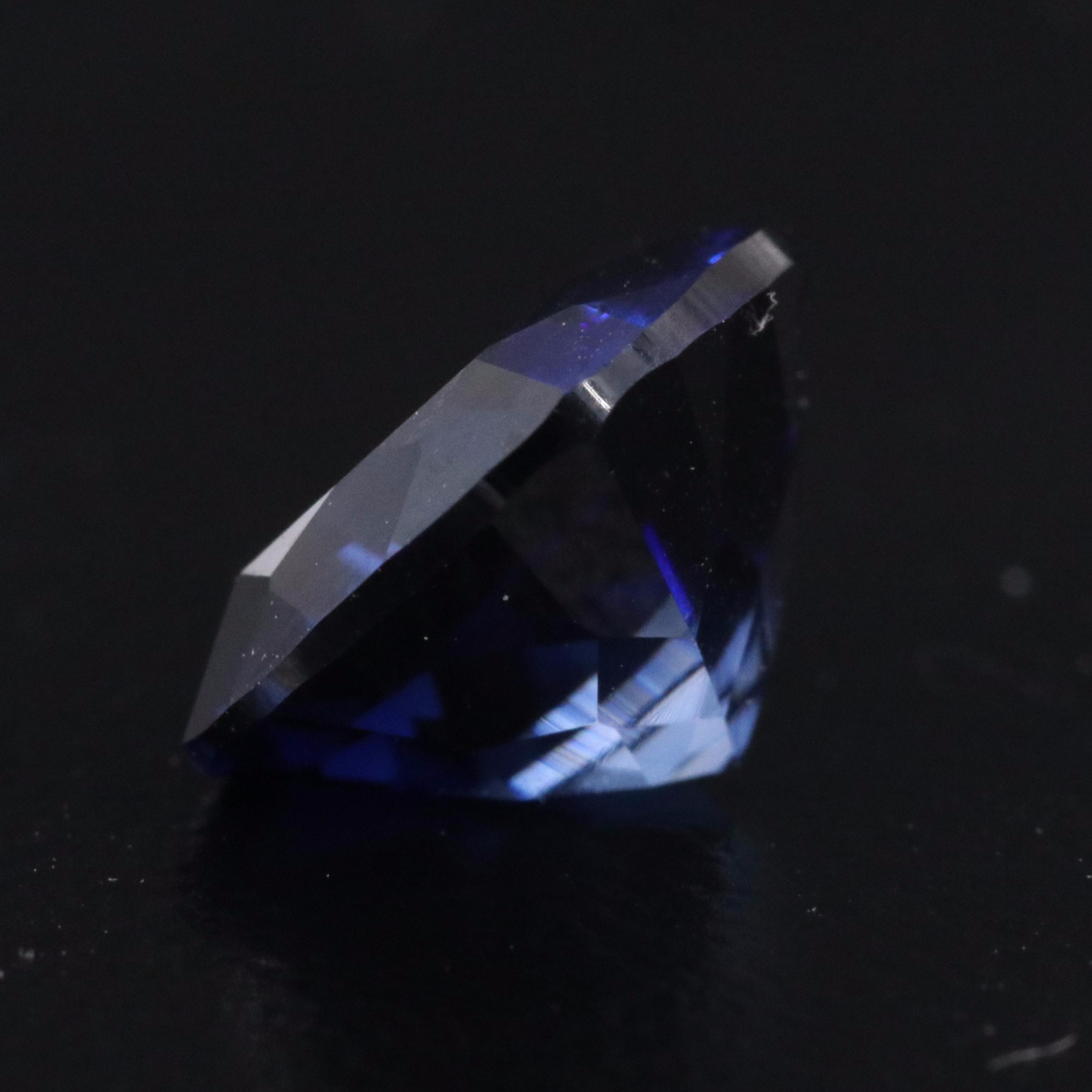 Loose 2.93 CT Lab Grown Sapphire