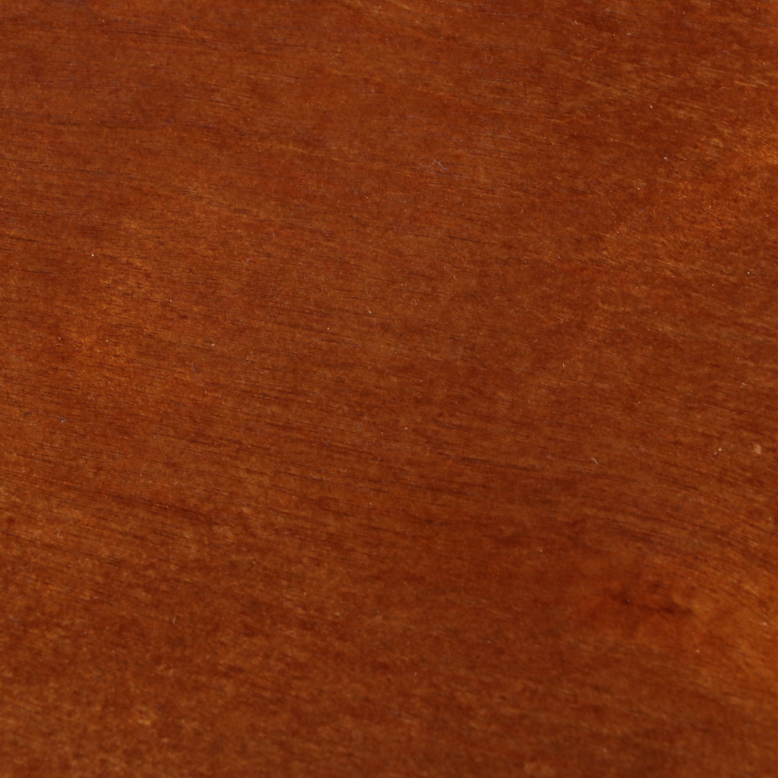 Mid Century Modern Style Walnut Finish Cane Front Entertainment Console