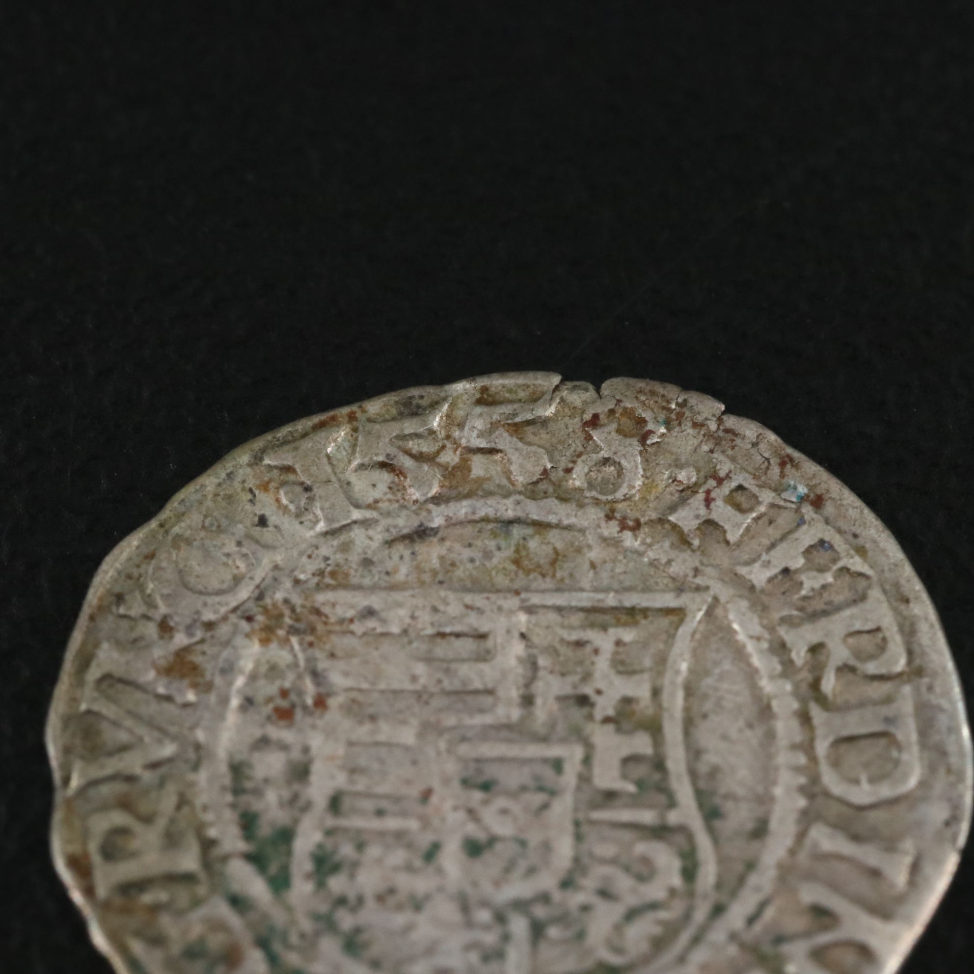 1558 Hungary AR Denier Coin of Ferdinand I