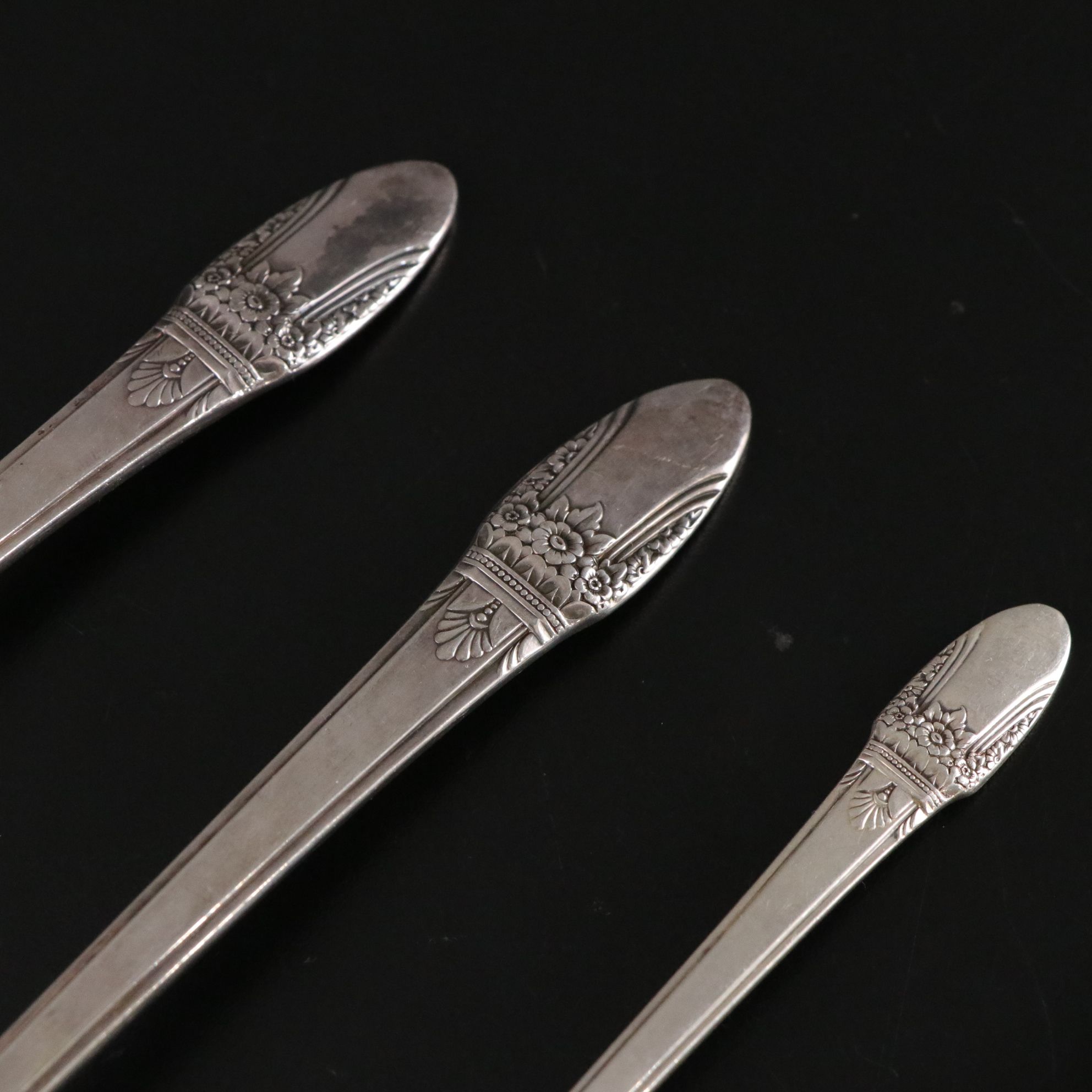 Rogers Bros. "First Love" Silver Plate Flatware Set