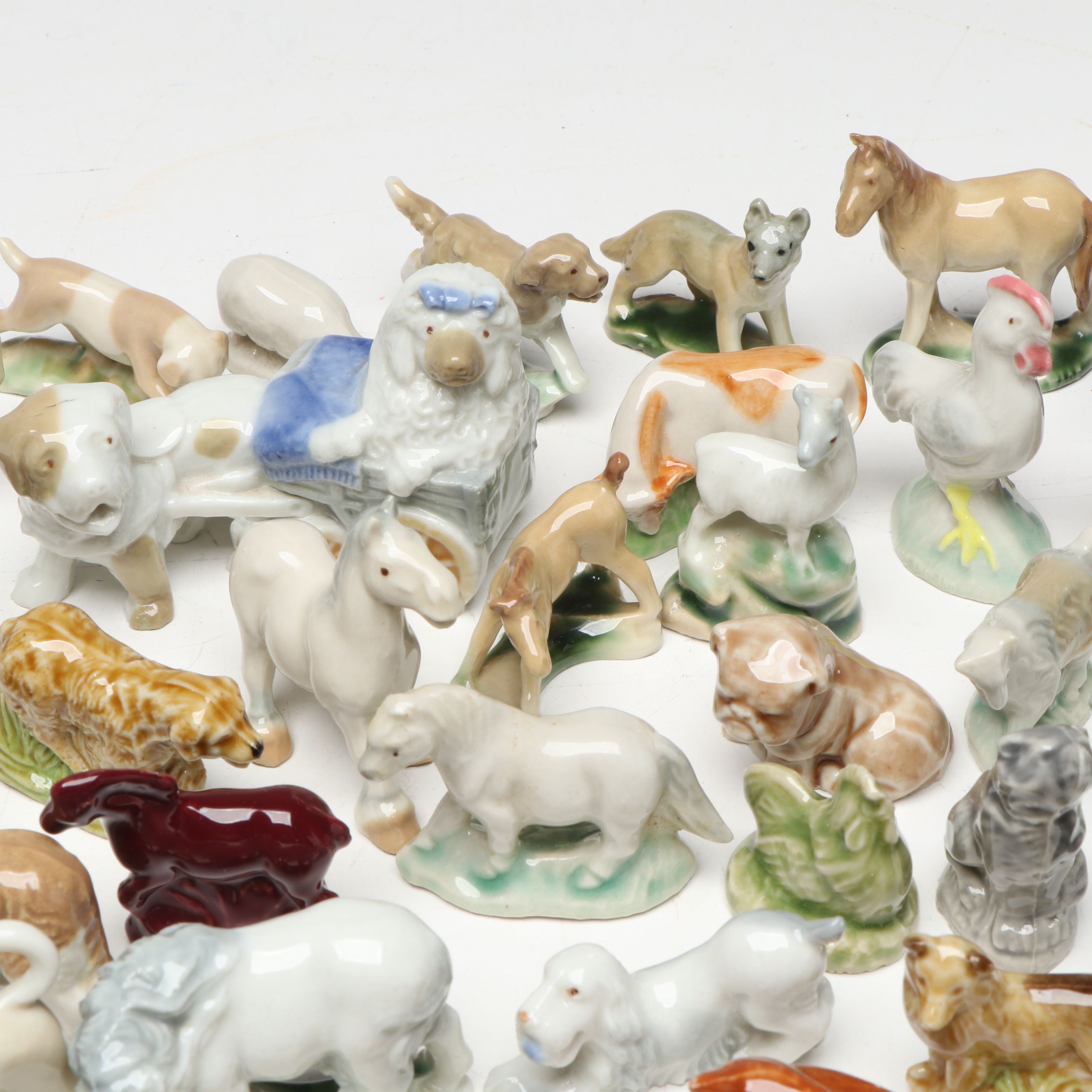 Wade Ceramic Horses, Dogs, Chickens and More Whimsies