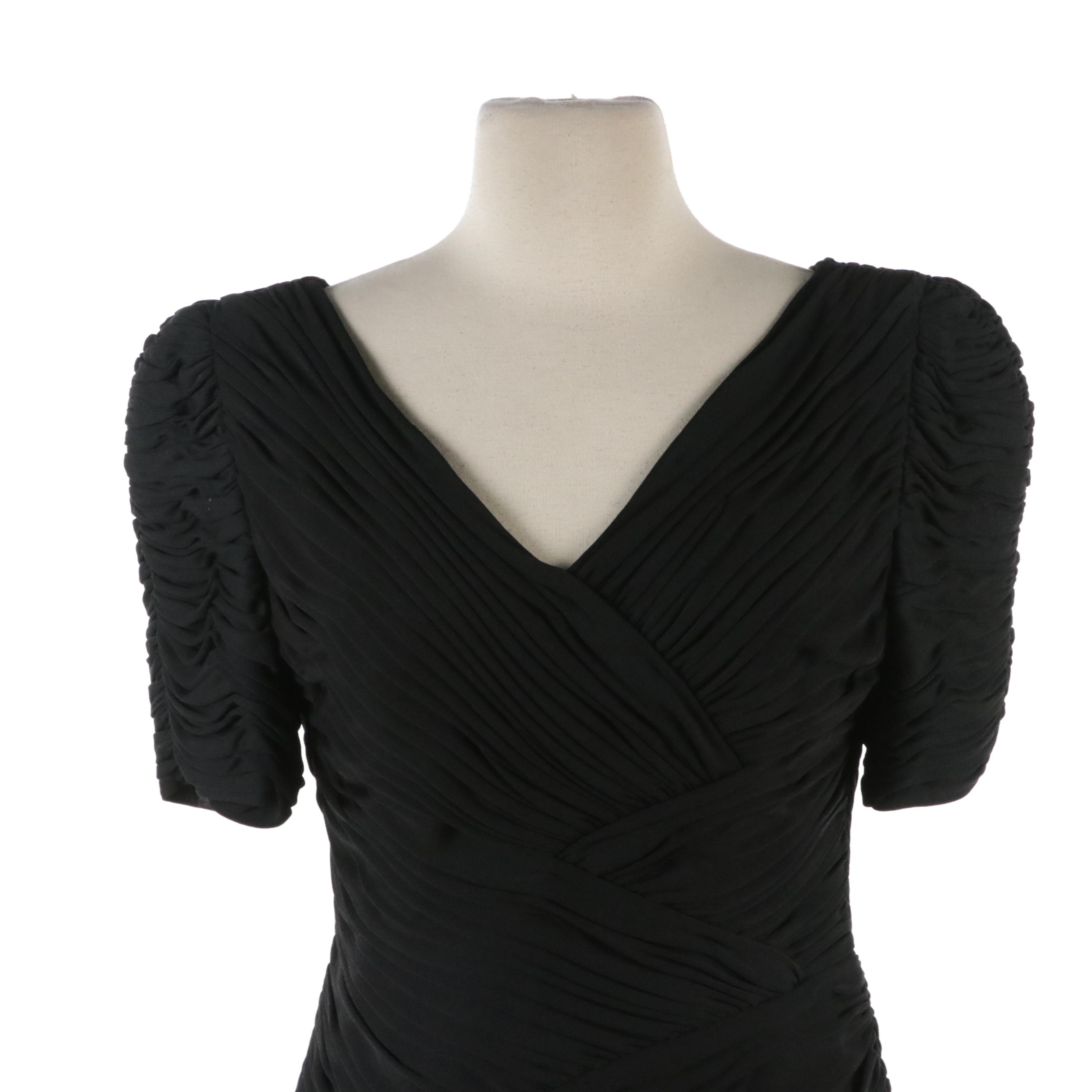 A.J. Bari Strapless Dress and Embellished Silk Bolero with Jayna Cocktail Dress