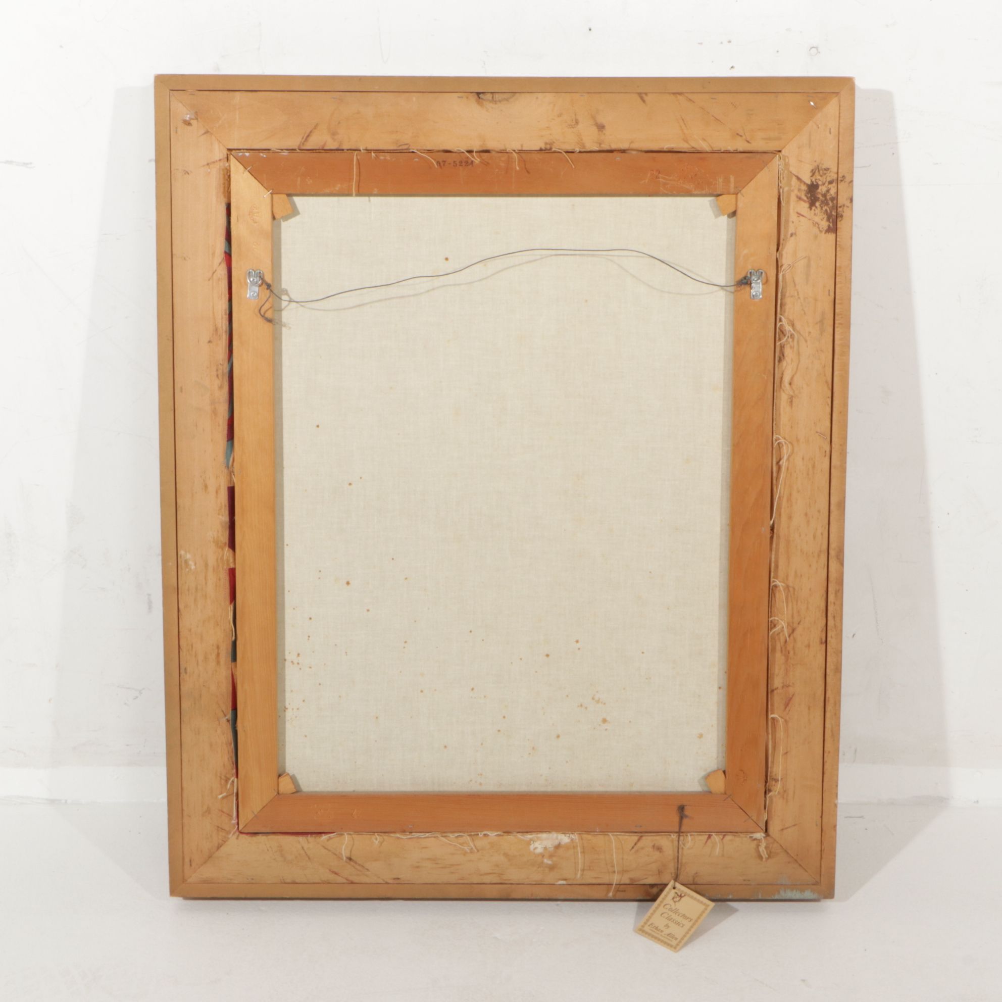 Embellished Giclee Portrait After Thomas Sully "Miss Pearce", Late 20th Century