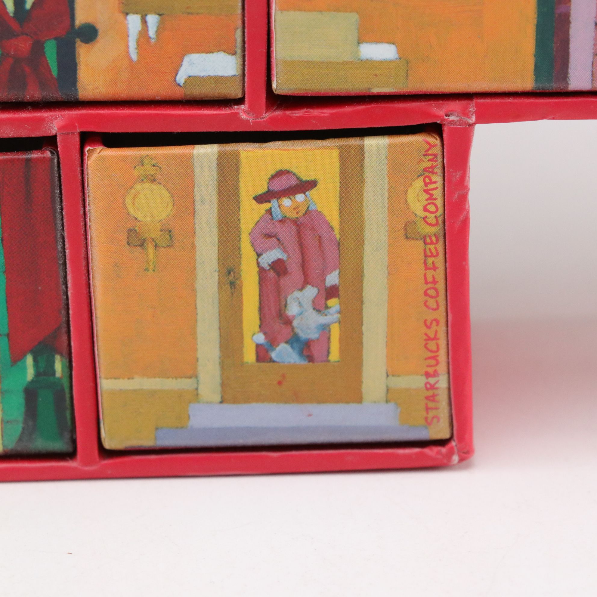 Starbucks Ornament Mini Cabinet Christmas Advent Calendars EBTH
