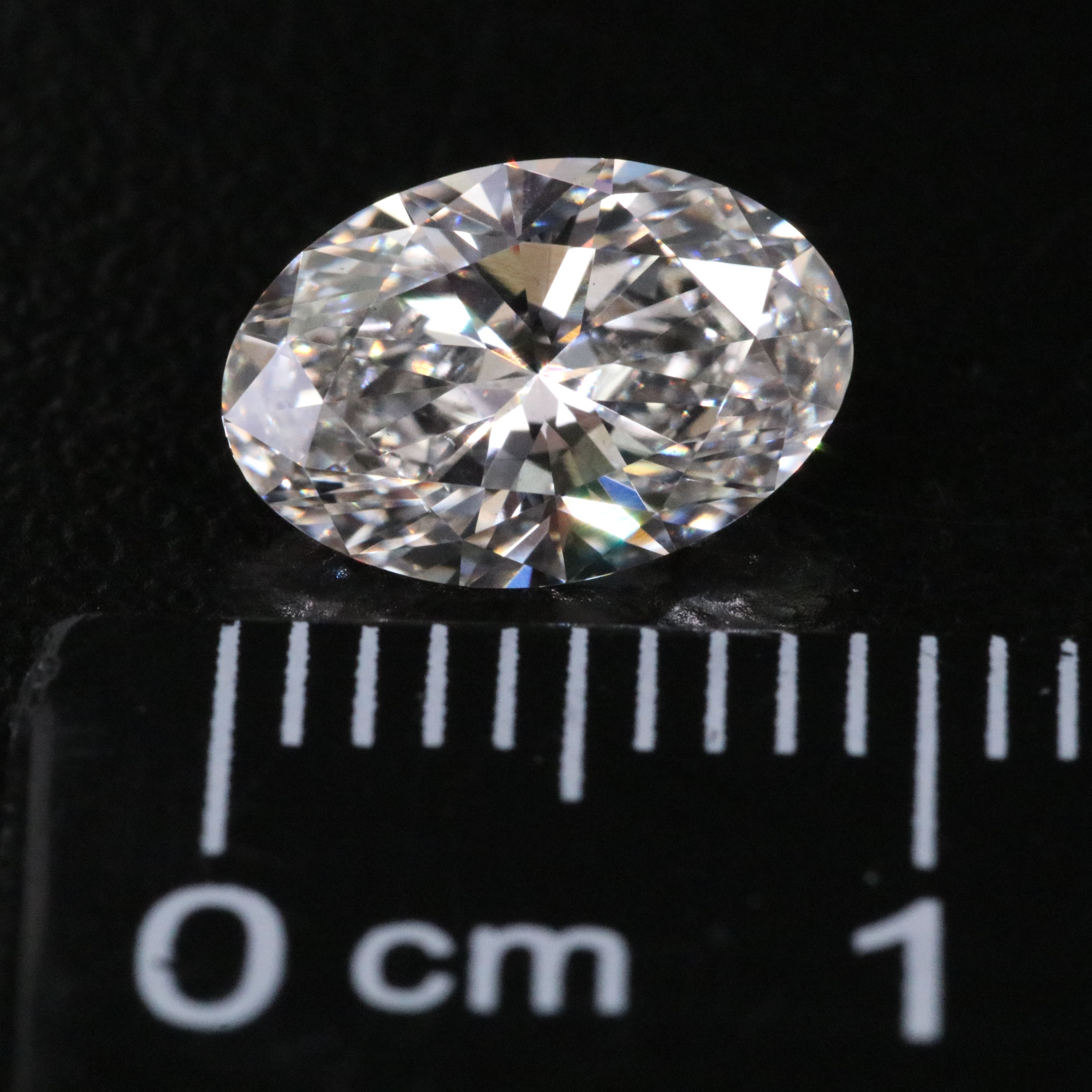 Loose 1.36 CT Lab Grown Diamond with IGI Report