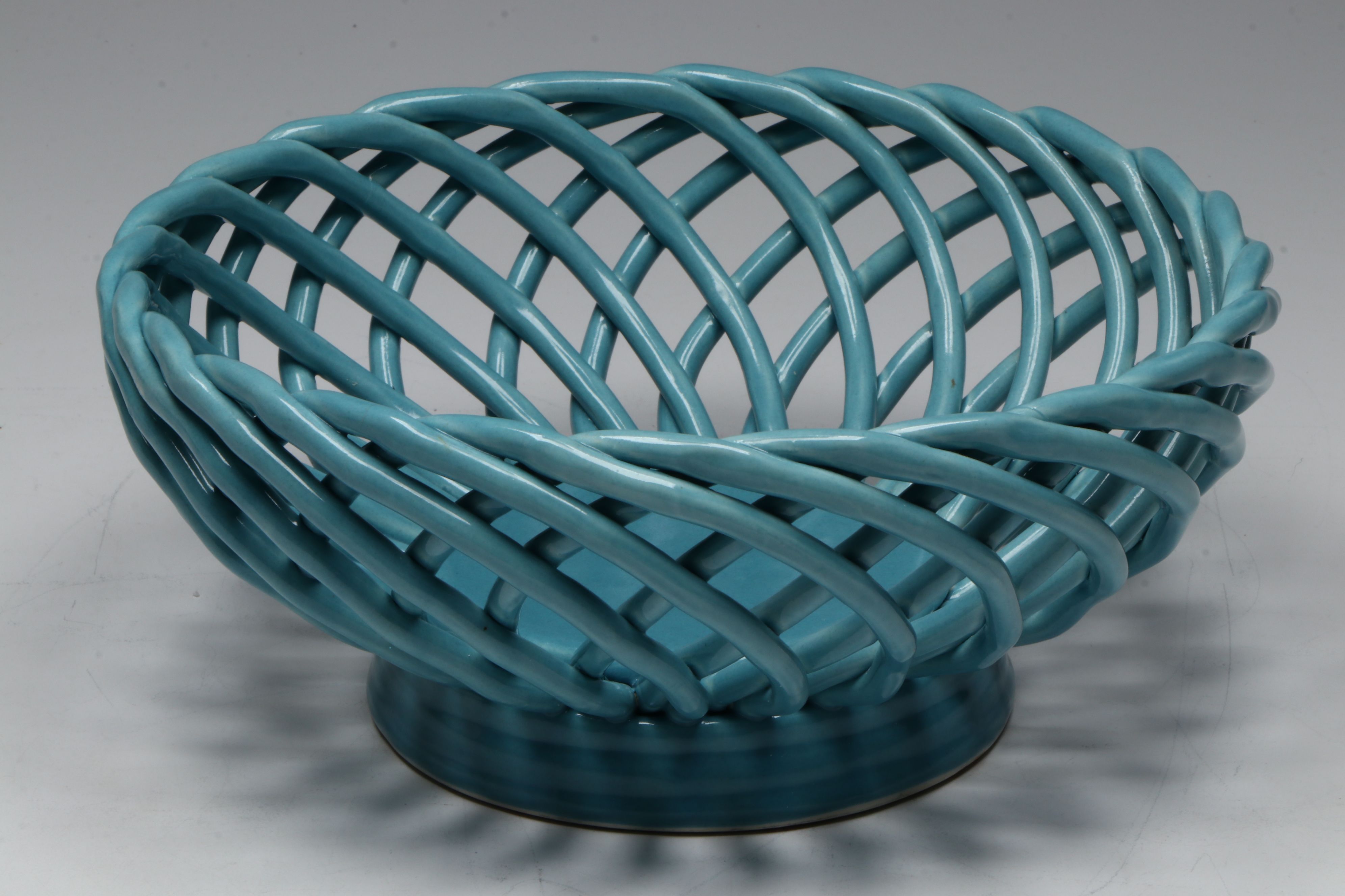 Crate & Barrel and Pier 1 Majolica Style Ceramic Plates with Other Bowls