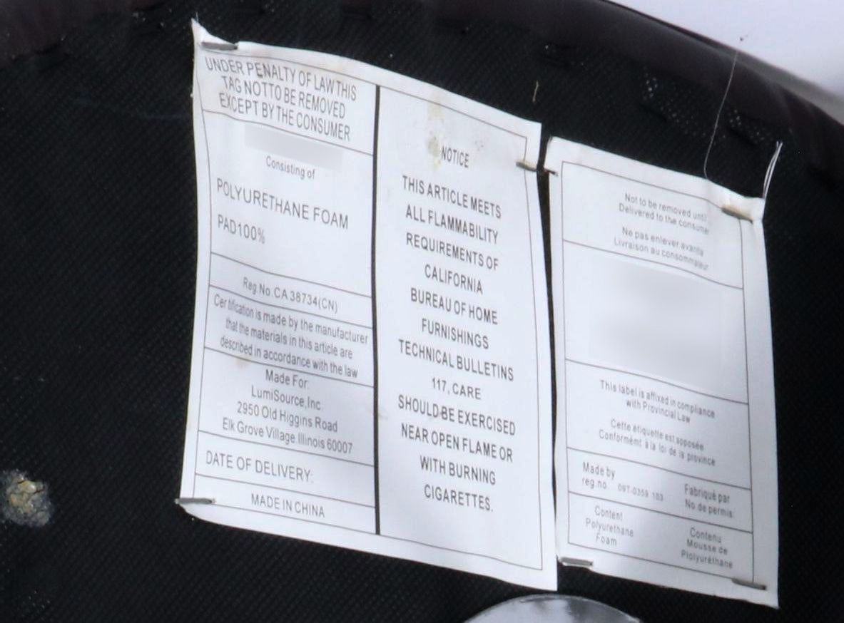 LumiSource Inc. Chrome and Plywood Adjustable Height Barstool