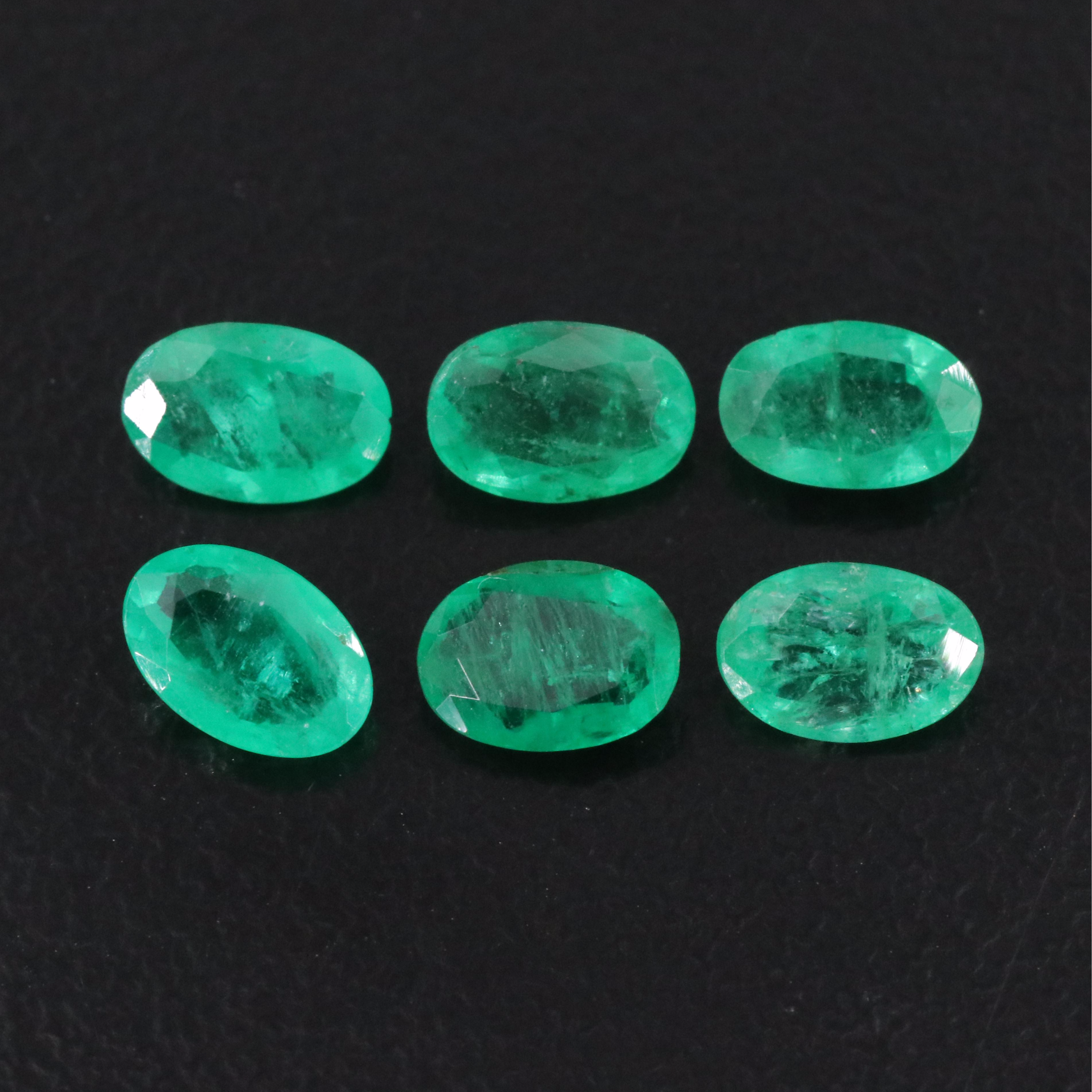 Loose 2.58 CTW Emerald Lot