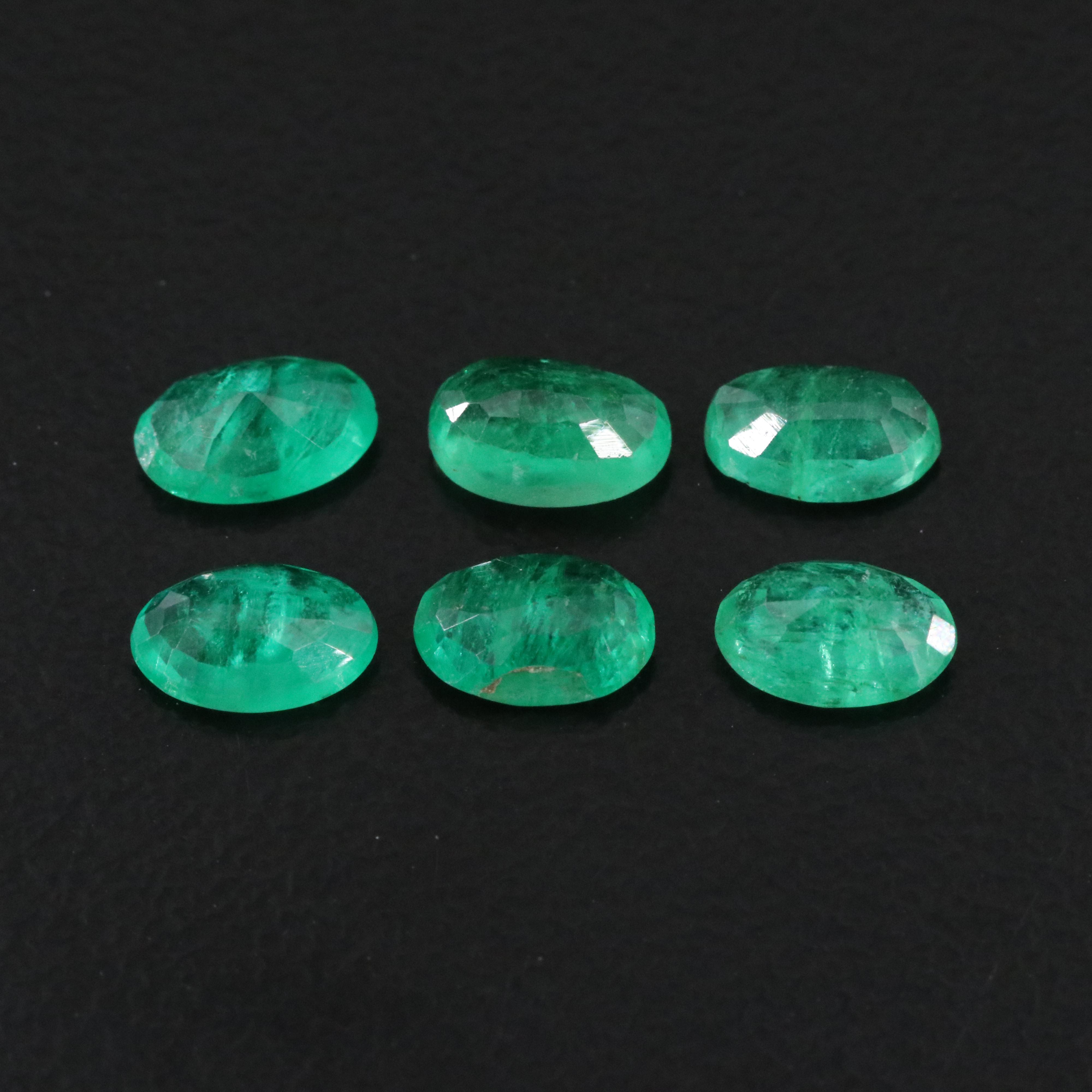 Loose 2.58 CTW Emerald Lot