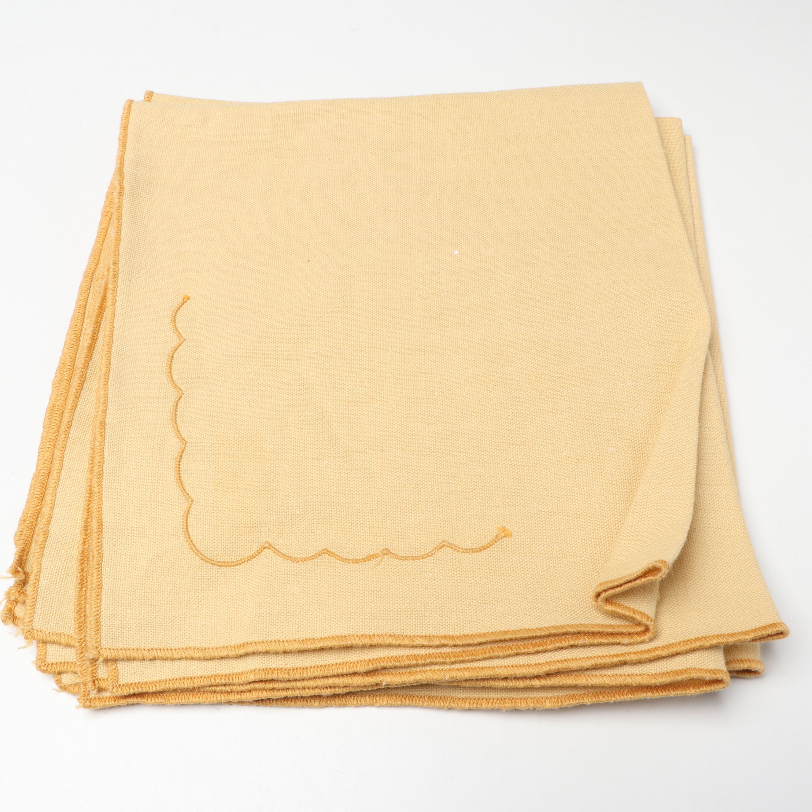 April Cornell Beach Themed Cotton Place Mats, Pink Napkins and More Table Linens