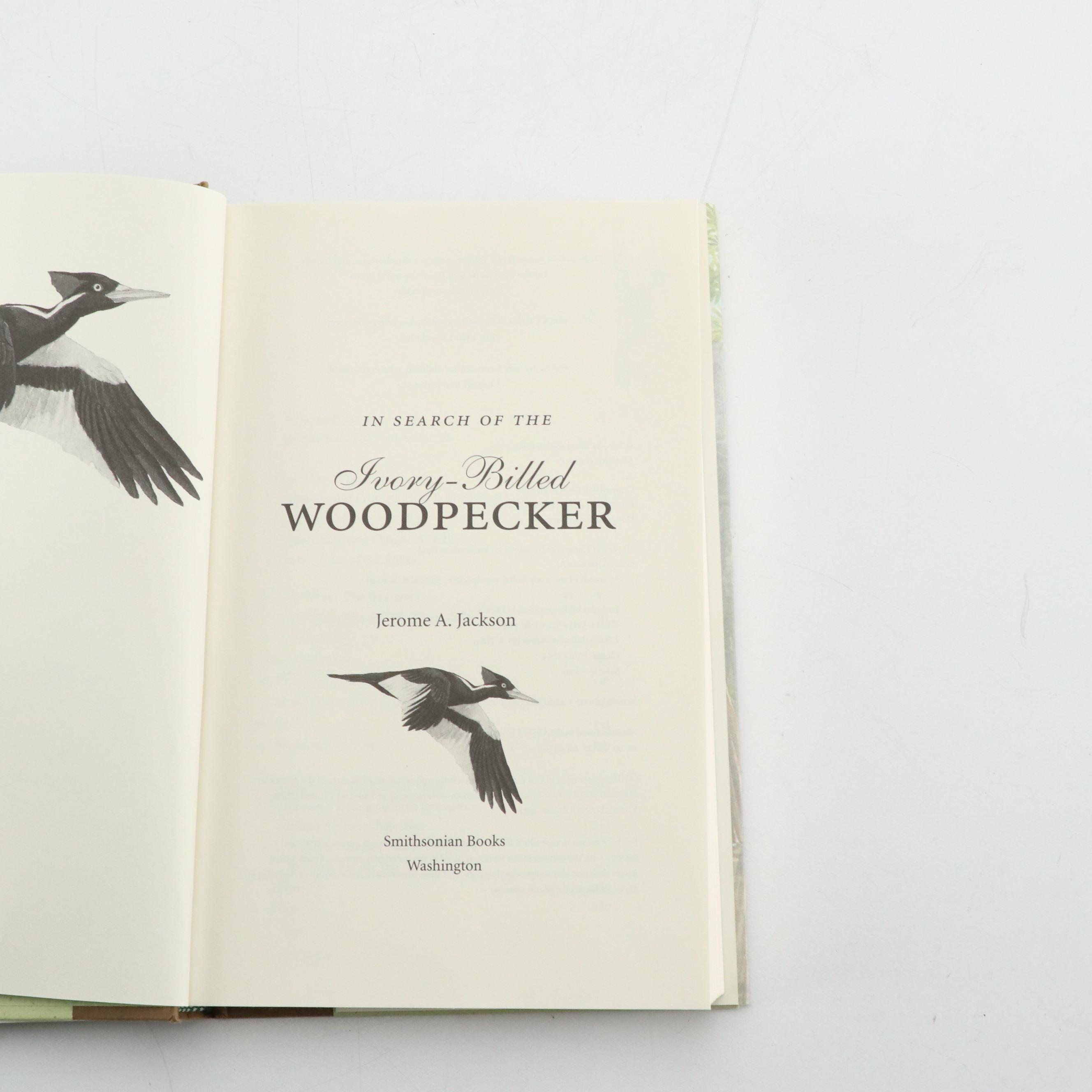 John A. Ruthven Signed "In Search of the Ivory-Billed Woodpecker" and More Books
