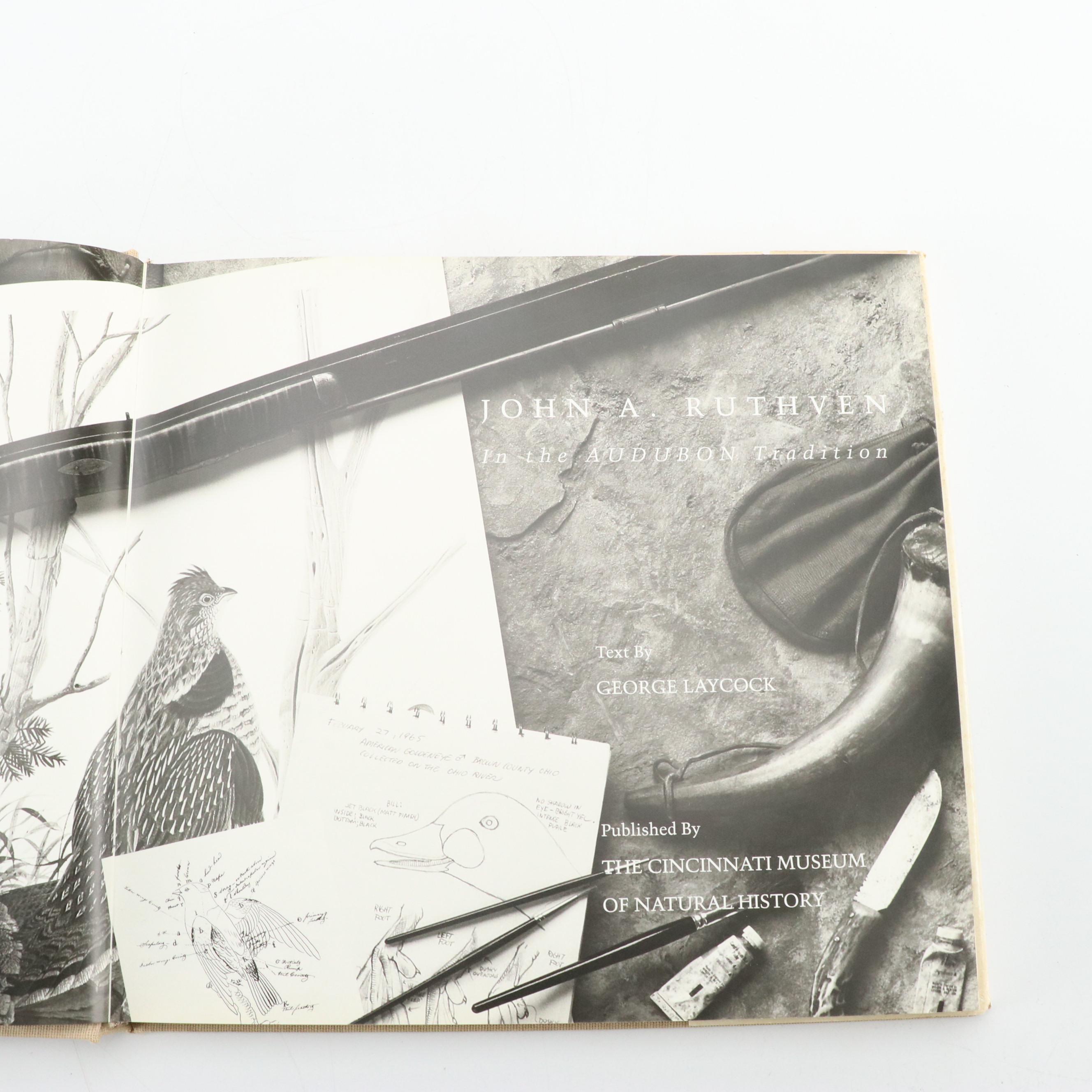 John A. Ruthven Signed "In Search of the Ivory-Billed Woodpecker" and More Books