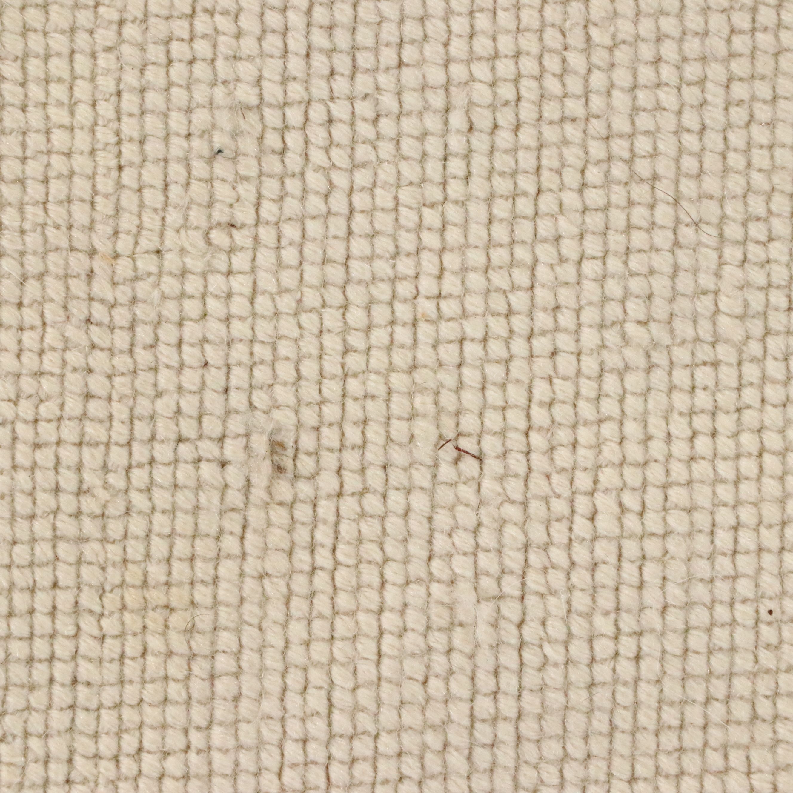 5'7 x 8'8 Handmade Floral Needlepoint Area Rug