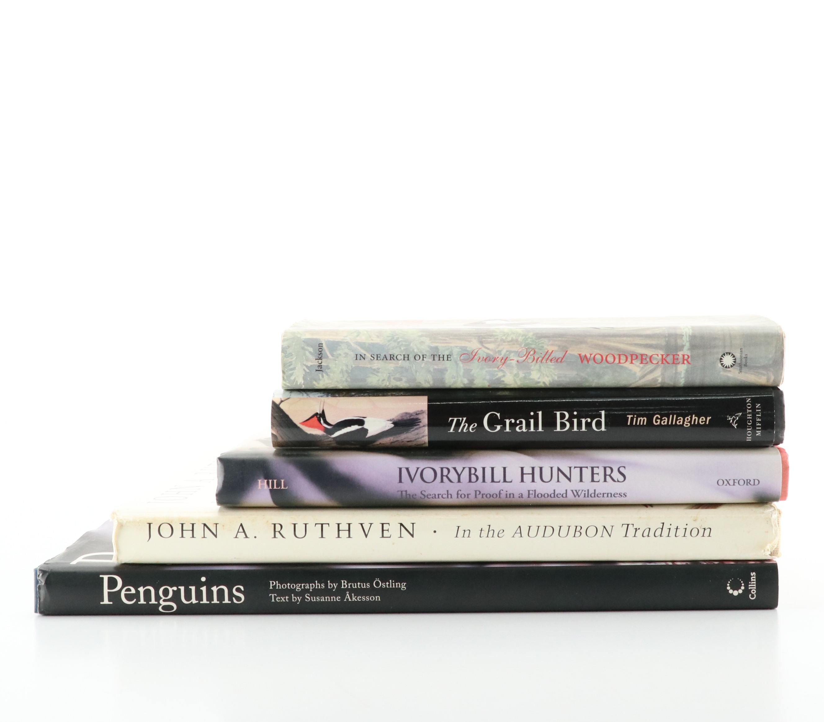 John A. Ruthven Signed "In Search of the Ivory-Billed Woodpecker" and More Books