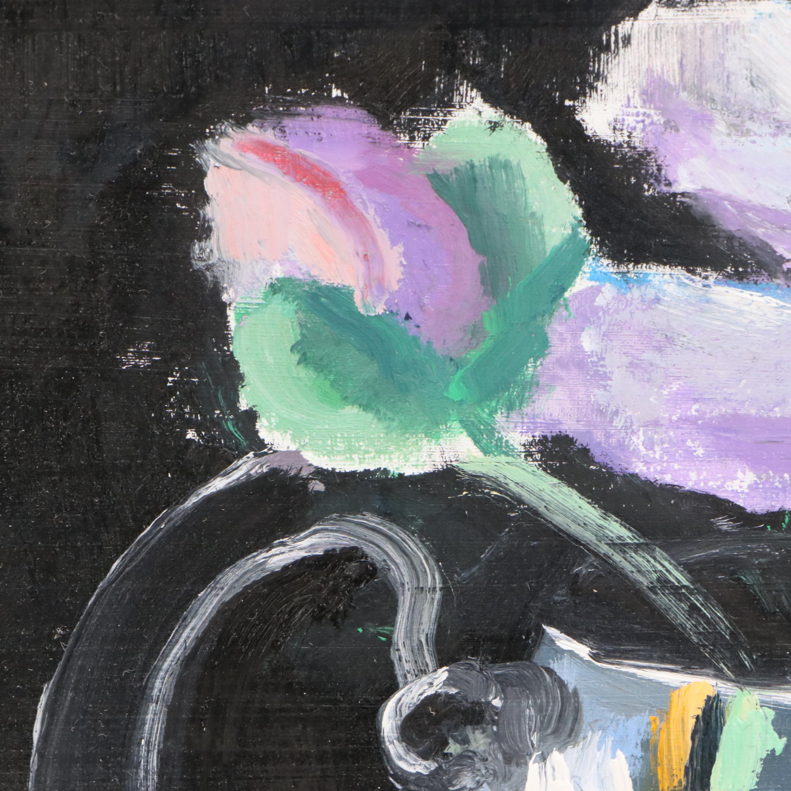 Natalia Demenko Floral Still Life Oil Painting, 21st Century