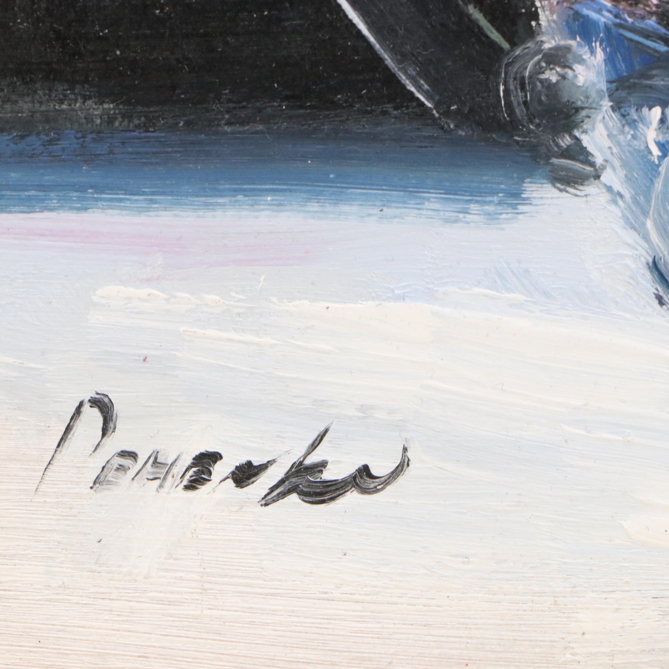 Natalia Demenko Floral Still Life Oil Painting, 21st Century